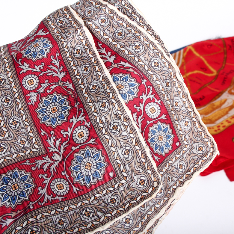 Fashion Scarves Including Felix Bühler