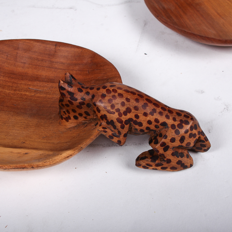 Wooden Jungle Animal Décor