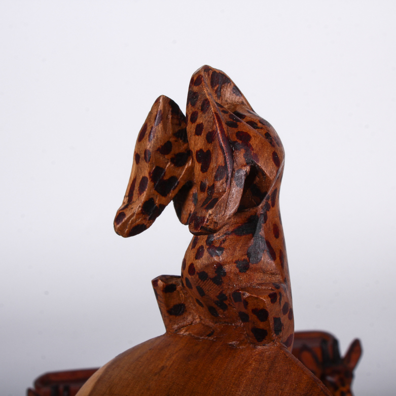 Wooden Jungle Animal Décor