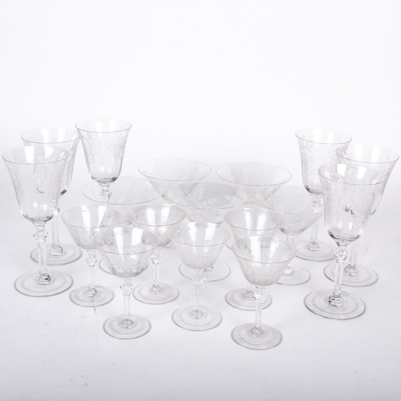 Etched Glassware