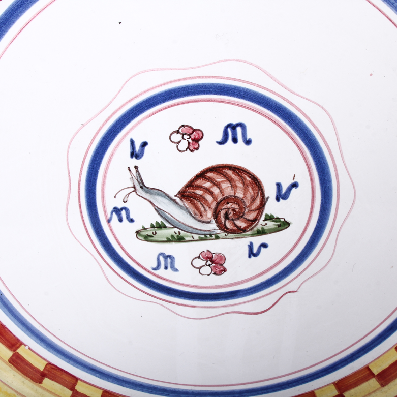 Hand-Painted Italian "Palio Di Siena" Plates