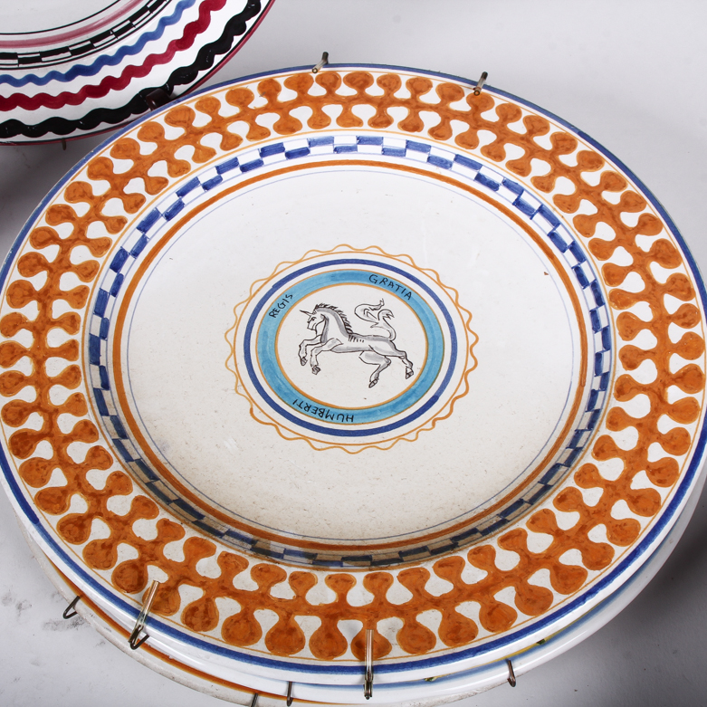 Hand-Painted Italian "Palio Di Siena" Plates