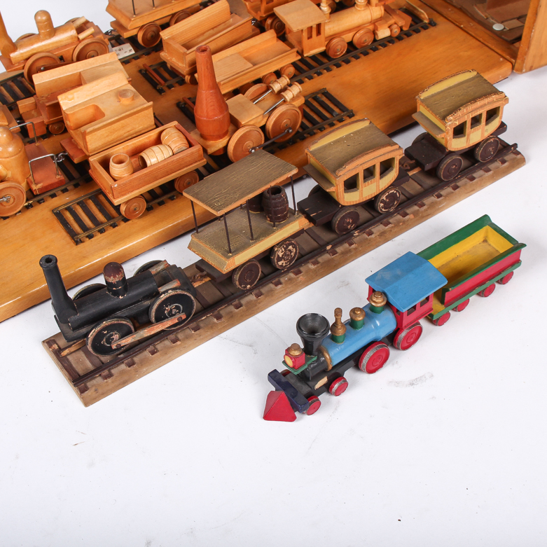 Wooden Model and Play Trains