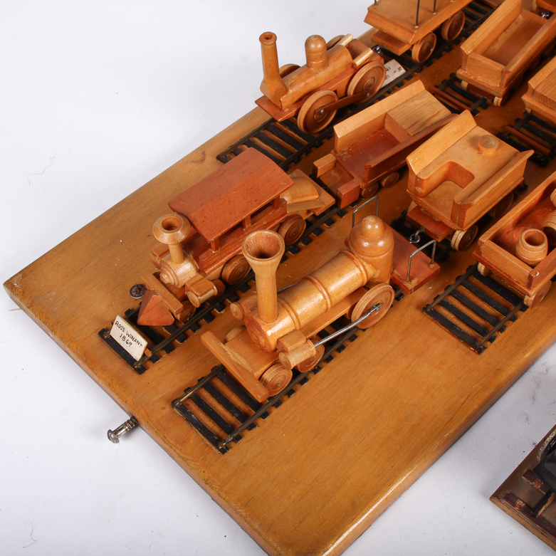 Wooden Model and Play Trains