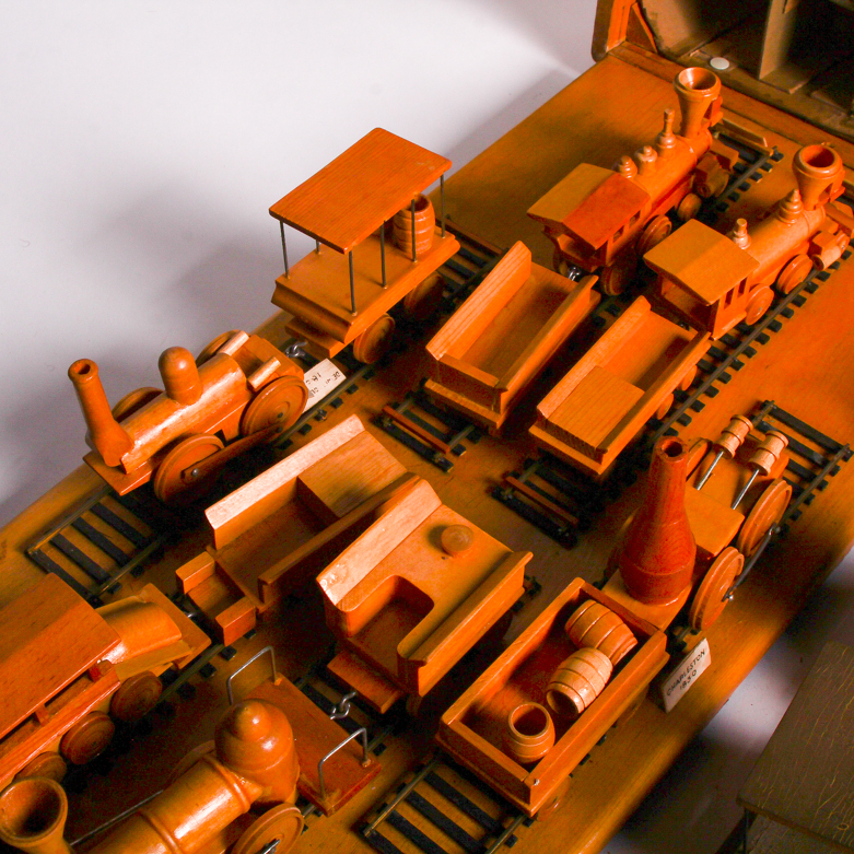 Wooden Model and Play Trains