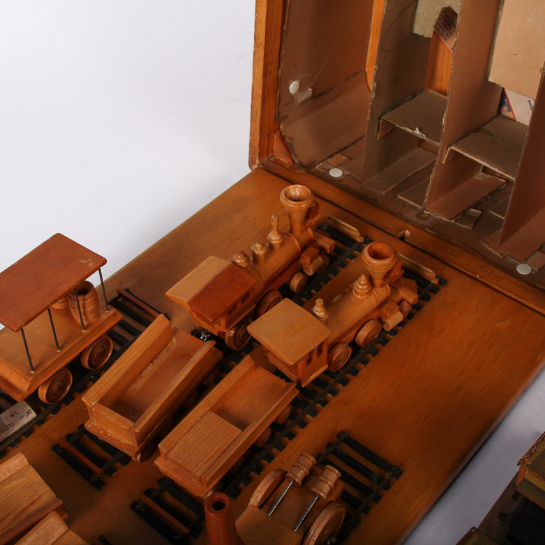 Wooden Model and Play Trains