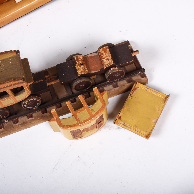 Wooden Model and Play Trains