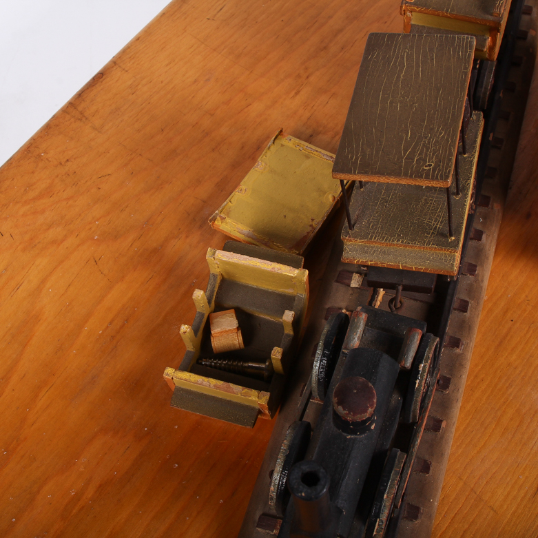 Wooden Model and Play Trains