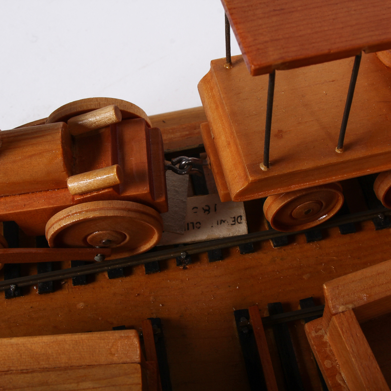 Wooden Model and Play Trains