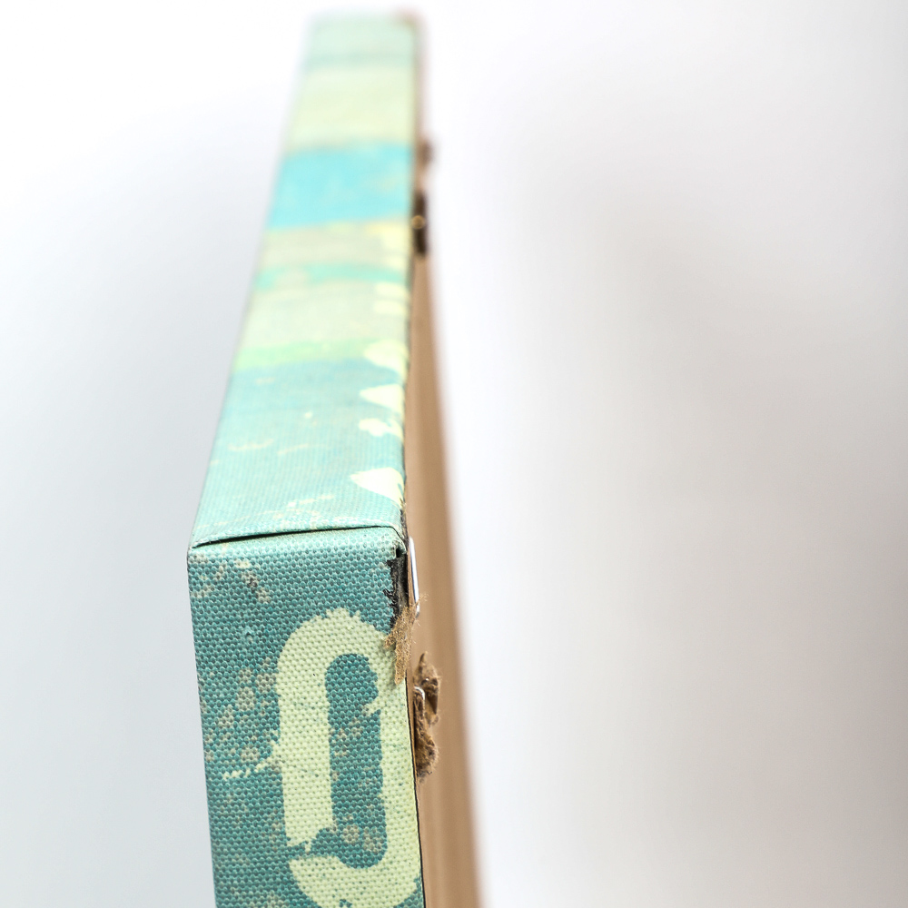 Butterfly Motif Print on Canvas