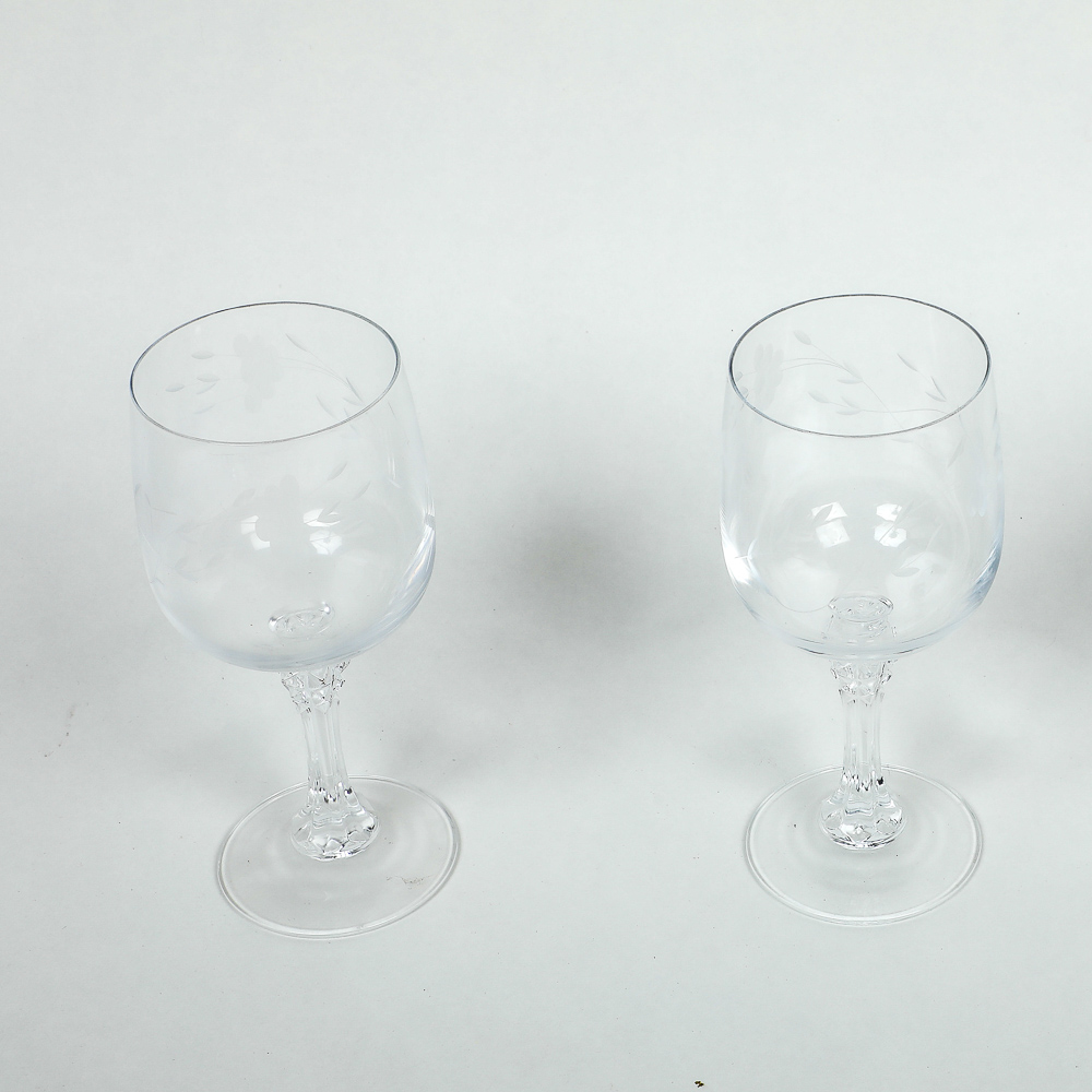 Vintage Princess House Style Heritage Crystal Stemware