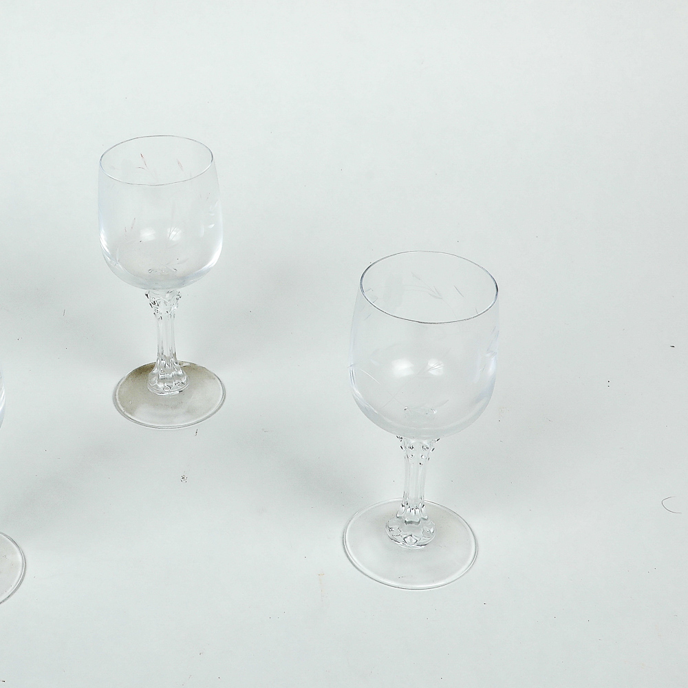 Vintage Princess House Style Heritage Crystal Stemware