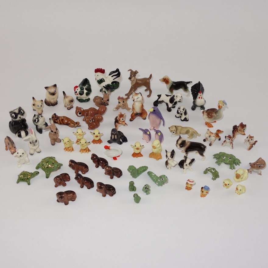 Vintage Miniature Animal Figurines