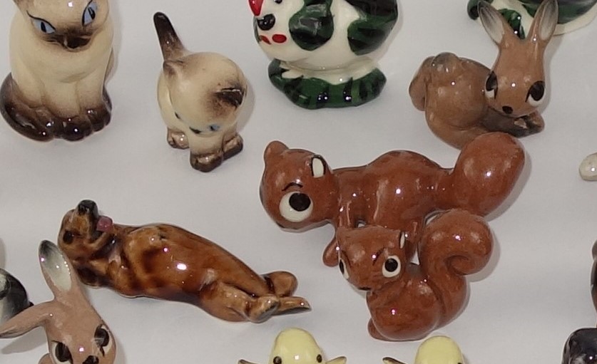 Vintage Miniature Animal Figurines