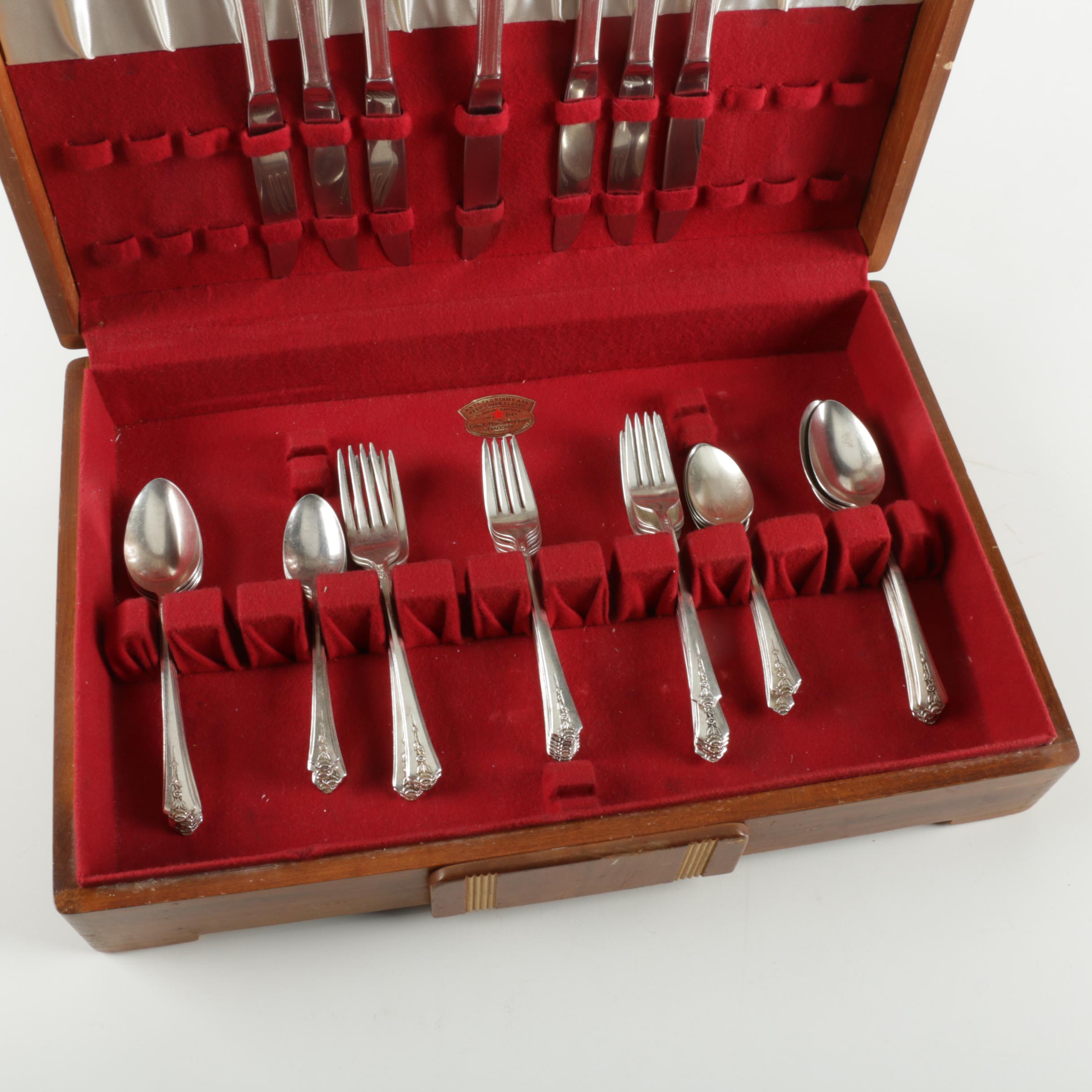 Holmes and Edwards "Spring Garden" Silver Plated Flatware