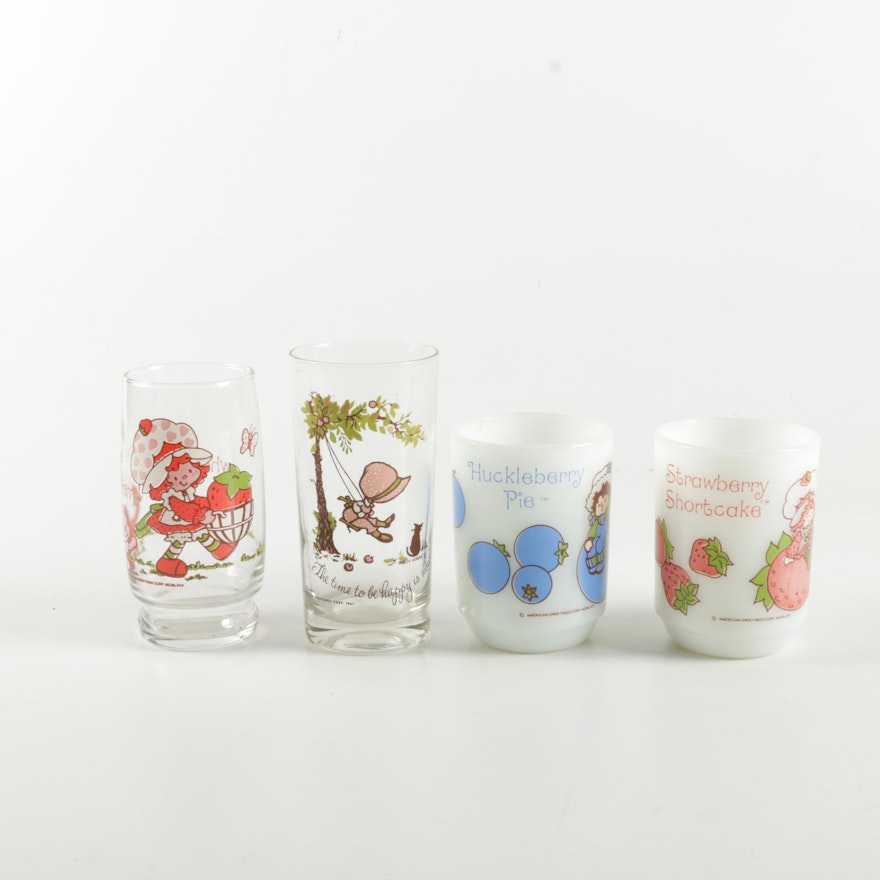 Strawberry Shortcake Glassware