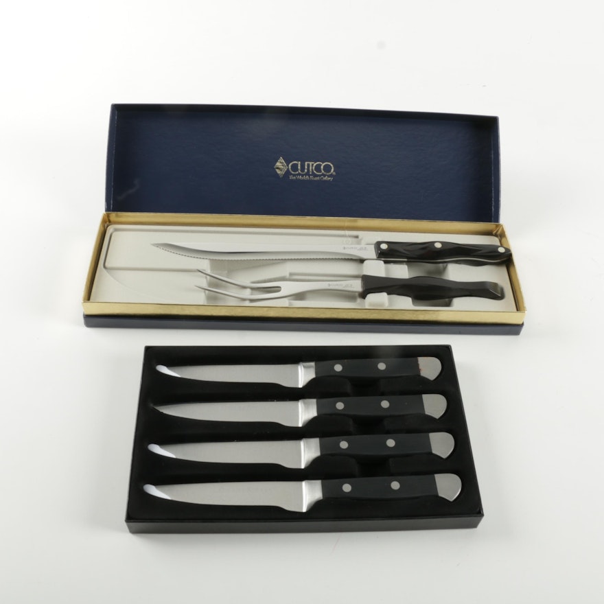 Cutco Cutlery and Omaha Steak Knives