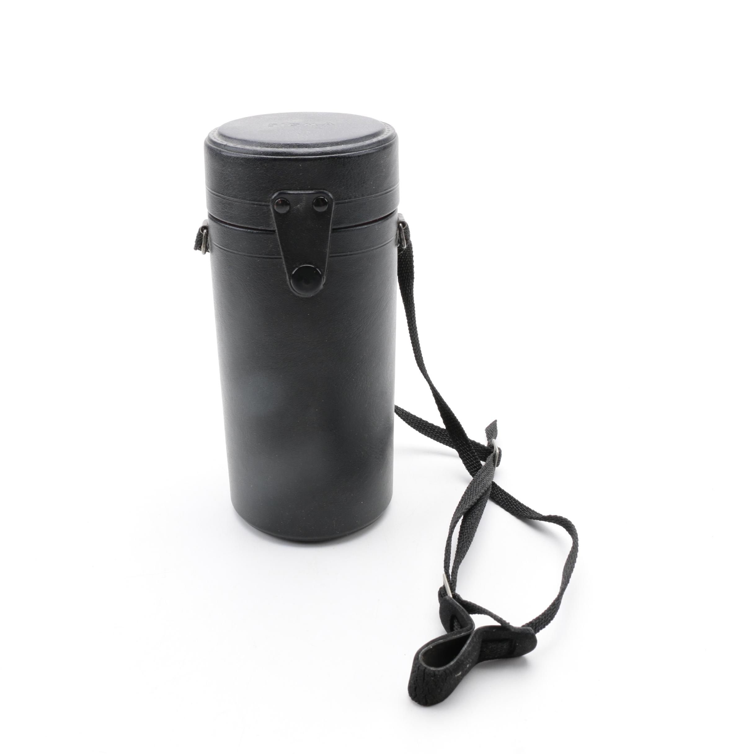 Minolta SR T 100 Camera and Sigma Zoom-KII  Lens