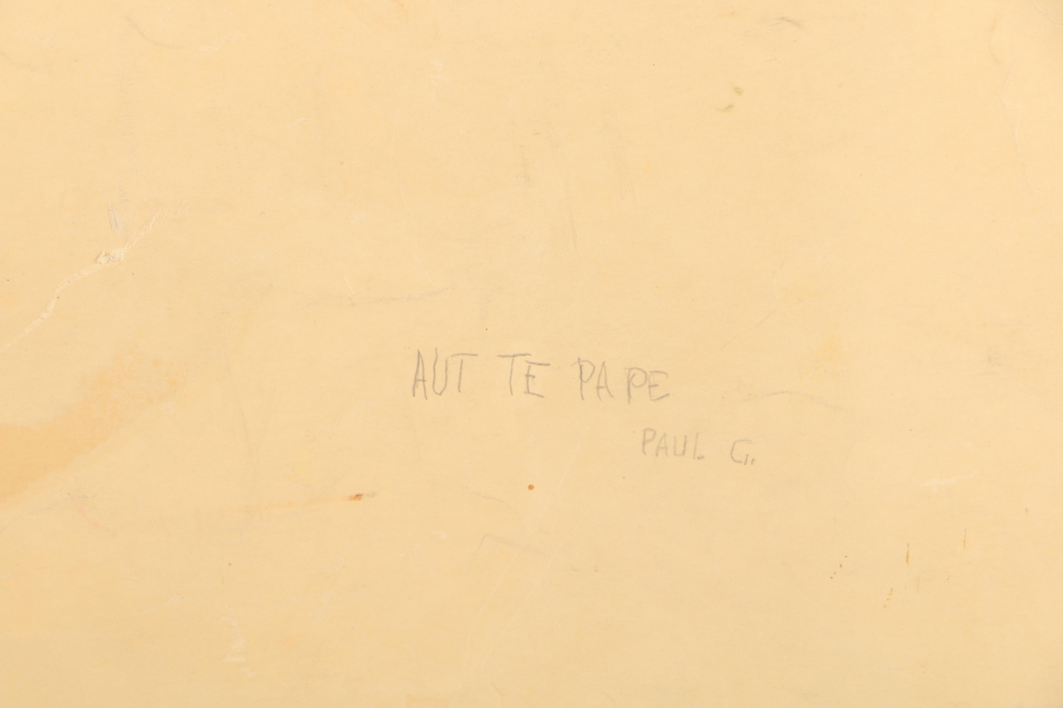 Pair of Serigraph Prints on Paper After Paul Gauguin Woodblocks for "Noa Noa"