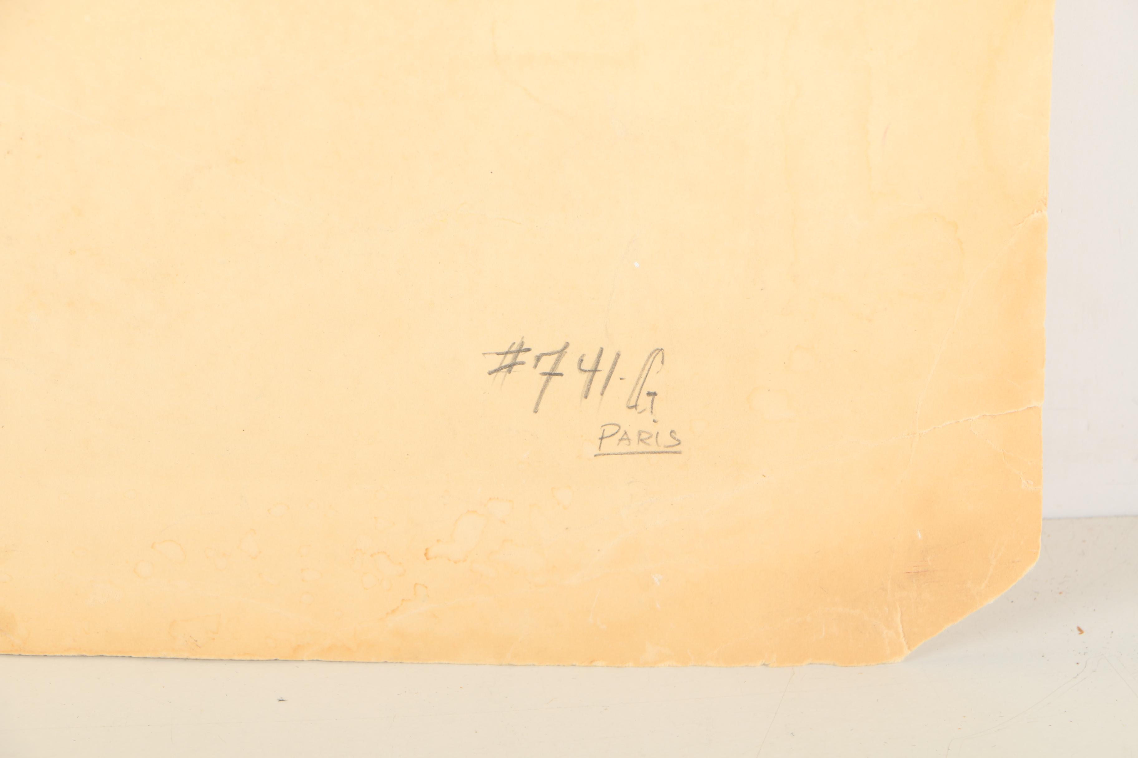 Pair of Serigraph Prints on Paper After Paul Gauguin Woodblocks for "Noa Noa"