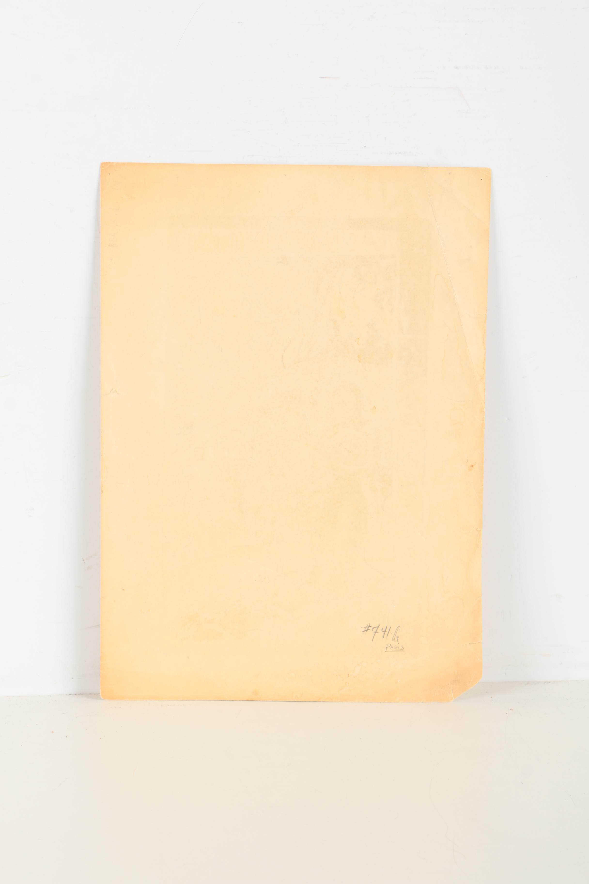 Pair of Serigraph Prints on Paper After Paul Gauguin Woodblocks for "Noa Noa"