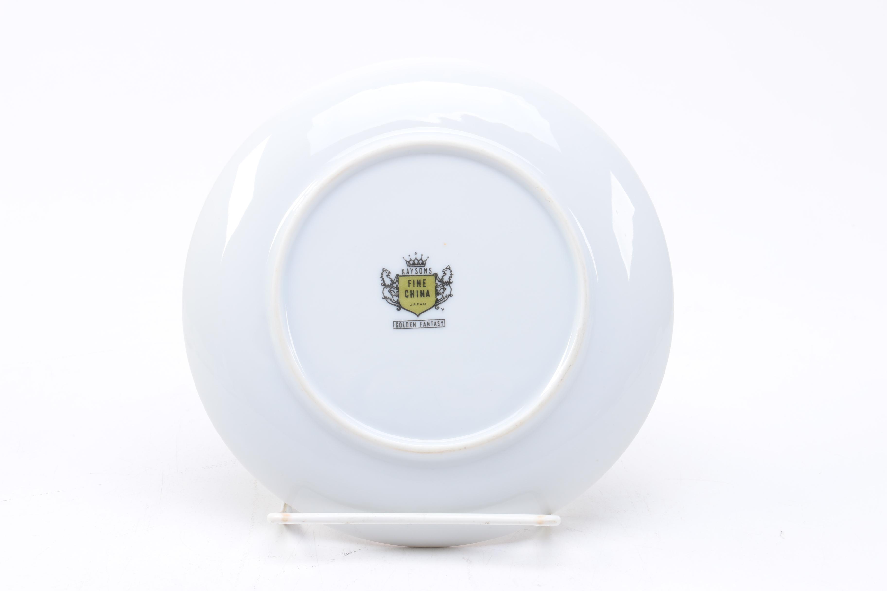 Kaysons "Golden Fantasy" Tableware