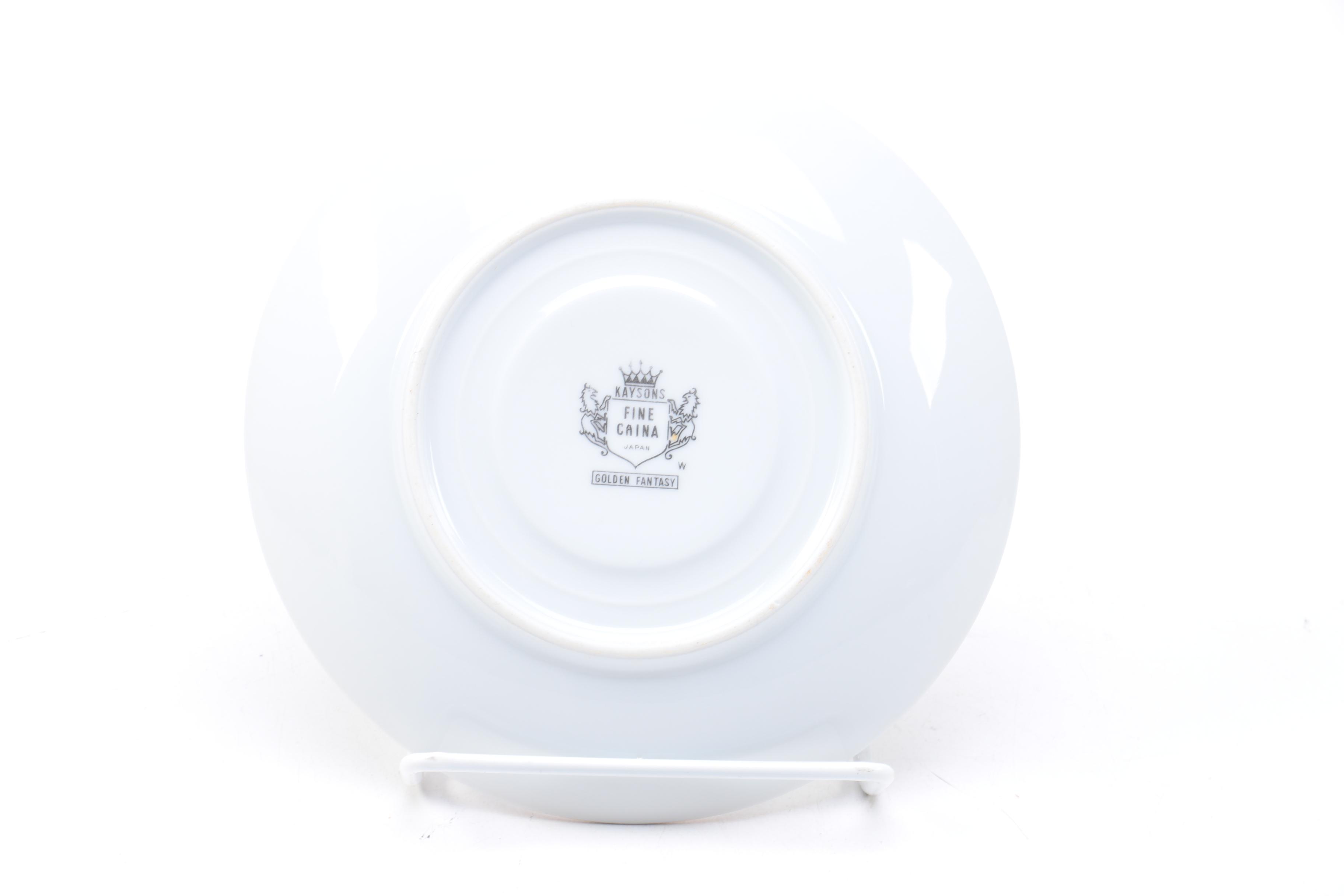 Kaysons "Golden Fantasy" Tableware