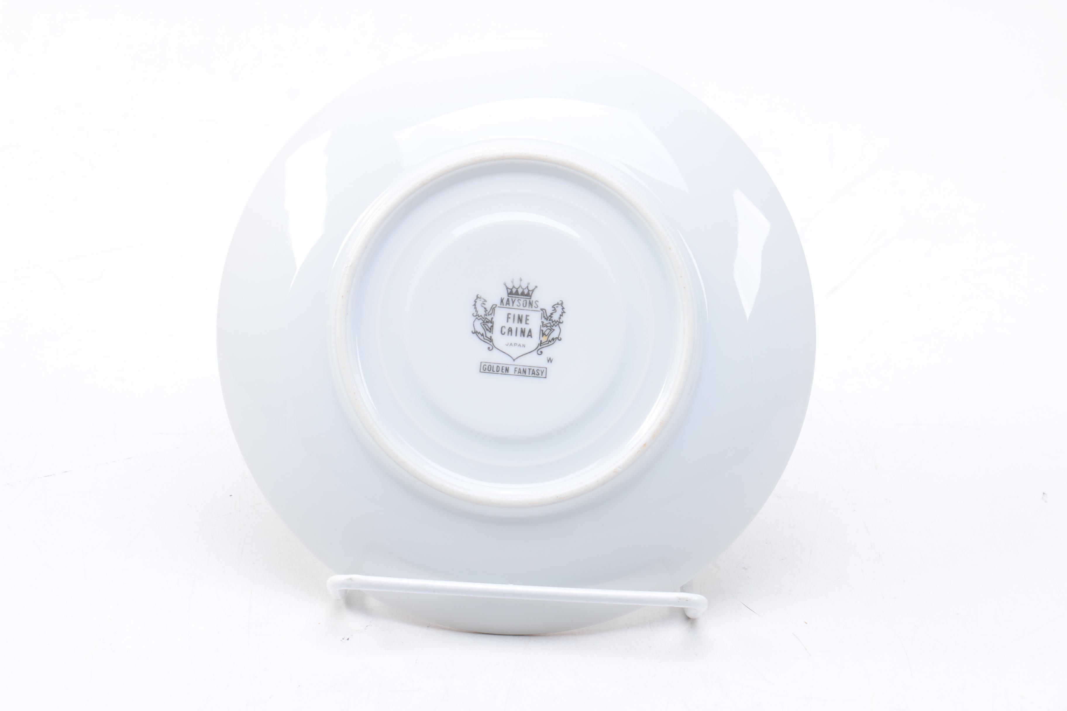 Kaysons "Golden Fantasy" Tableware