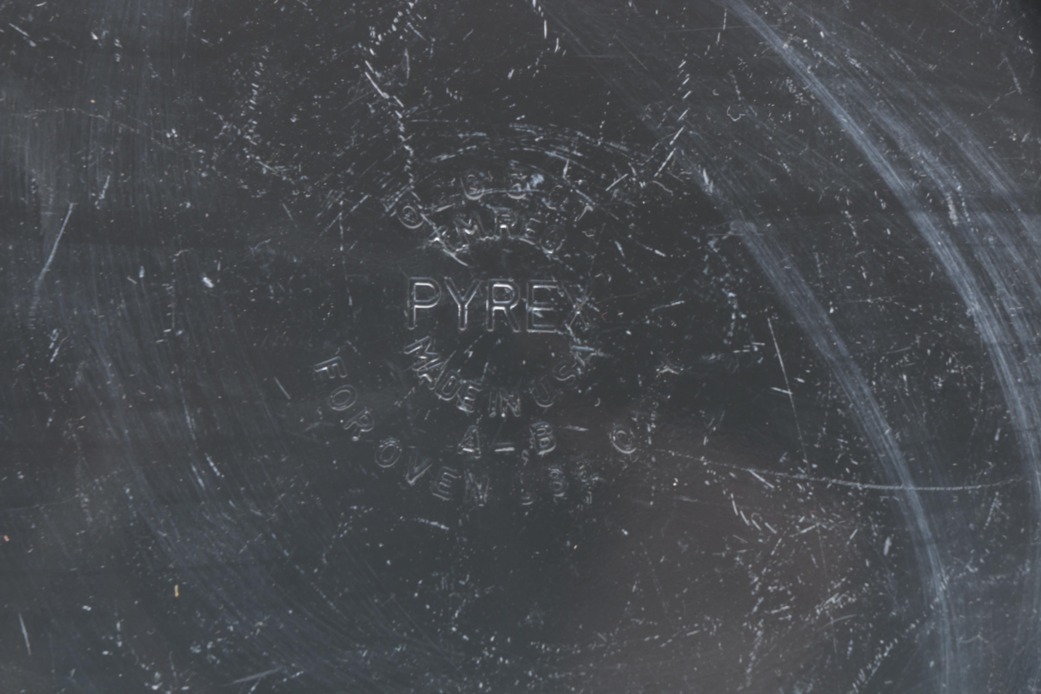 Vintage Pyrex and Glasbake Dishes