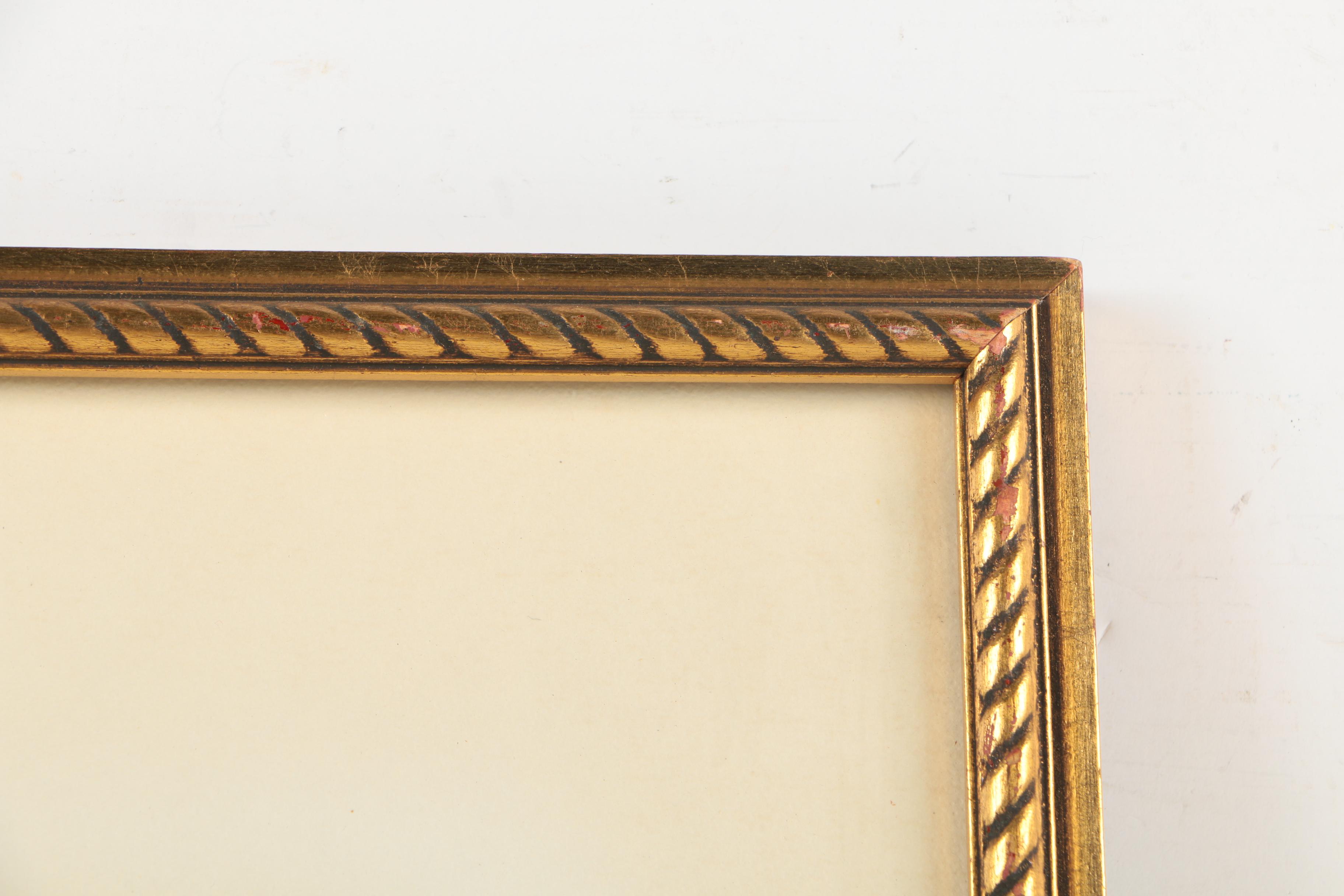 A. Topalian Ink Drawing of Madonna and Child