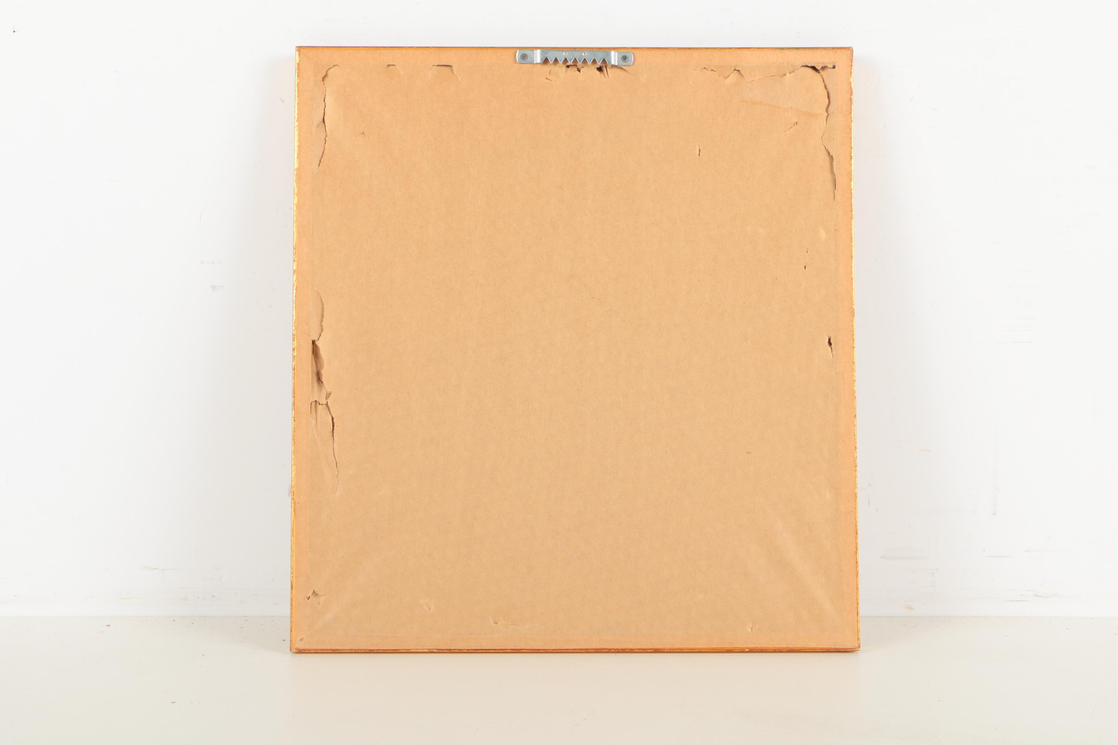 A. Topalian Ink Drawing of Madonna and Child