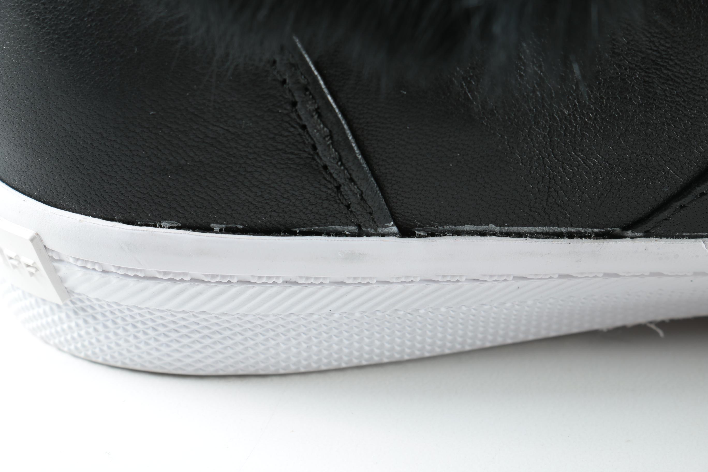 Rebbeca Minkoff Dyed Rabbit Fur Sneakers