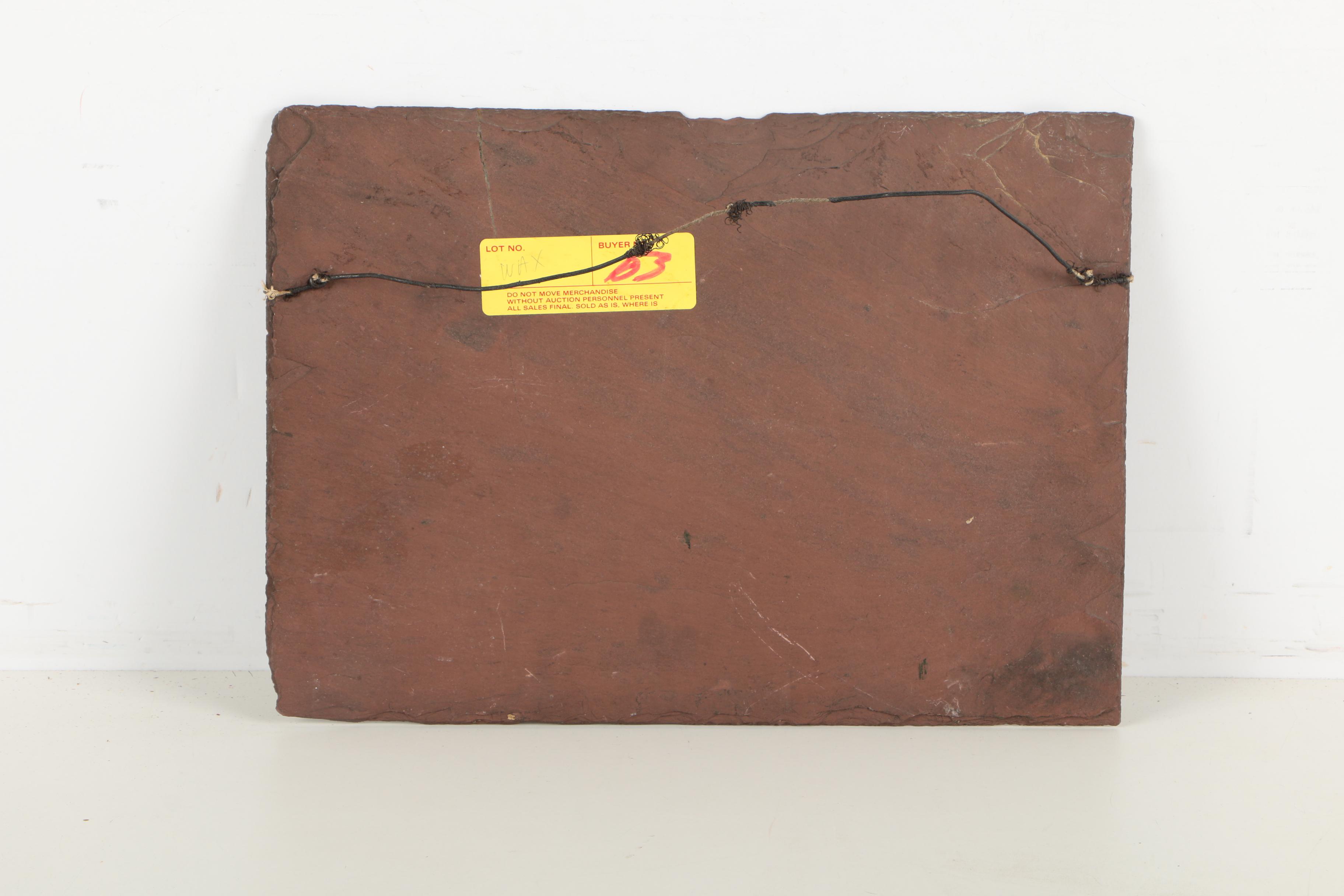 Oil Painting of a Farm