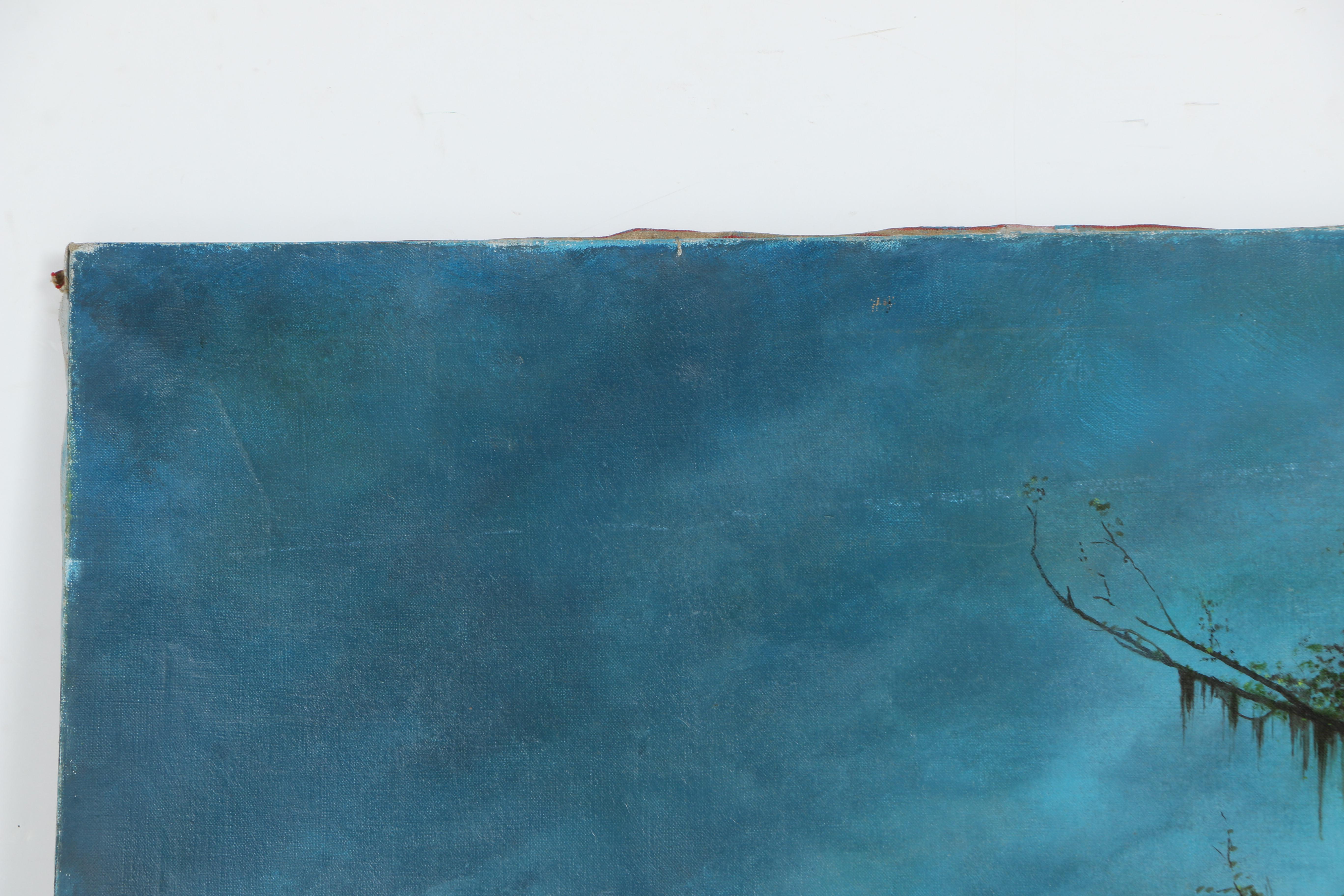 Lou Marchetti Oil Painting on Canvas "Jasmine Moon"