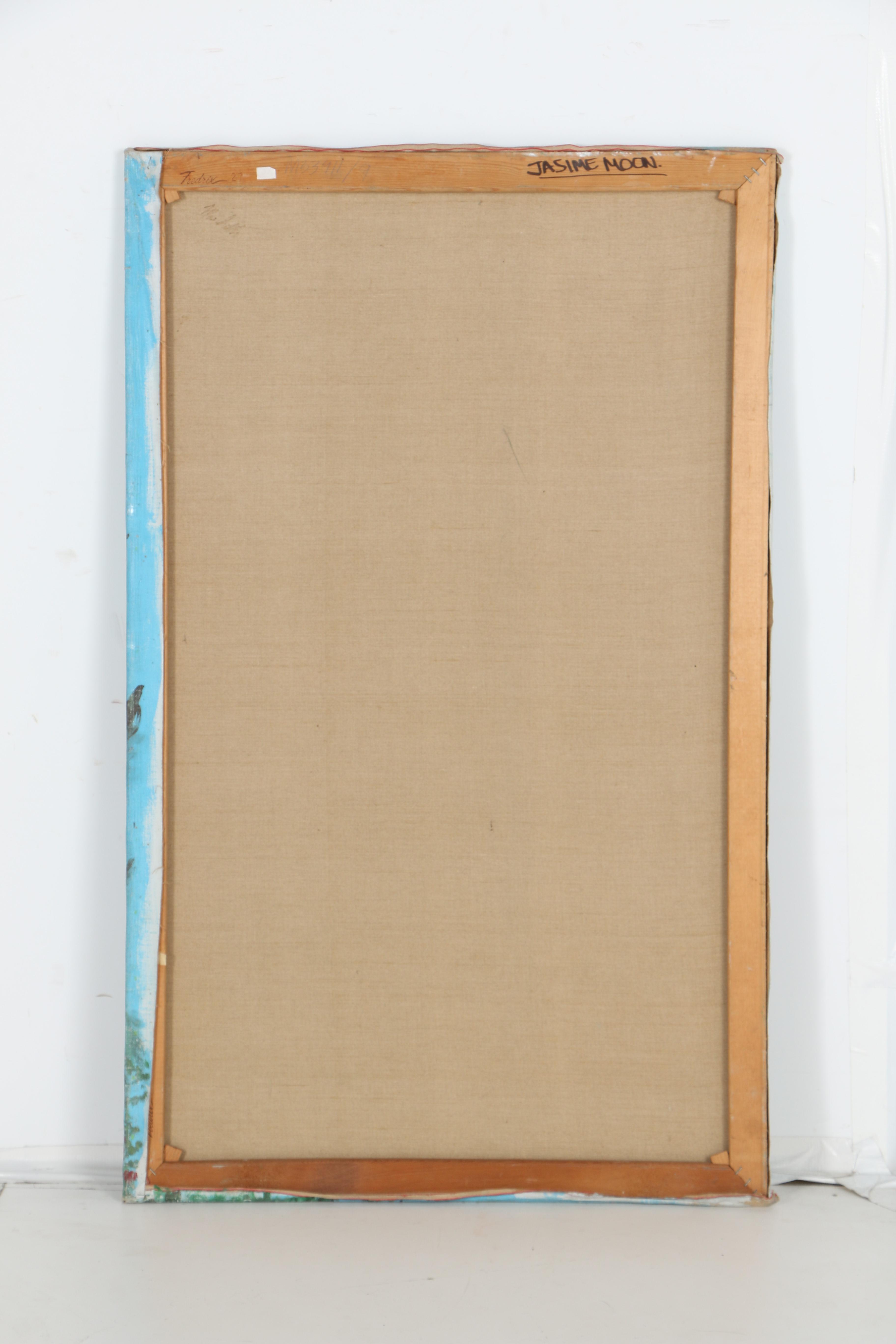 Lou Marchetti Oil Painting on Canvas "Jasmine Moon"