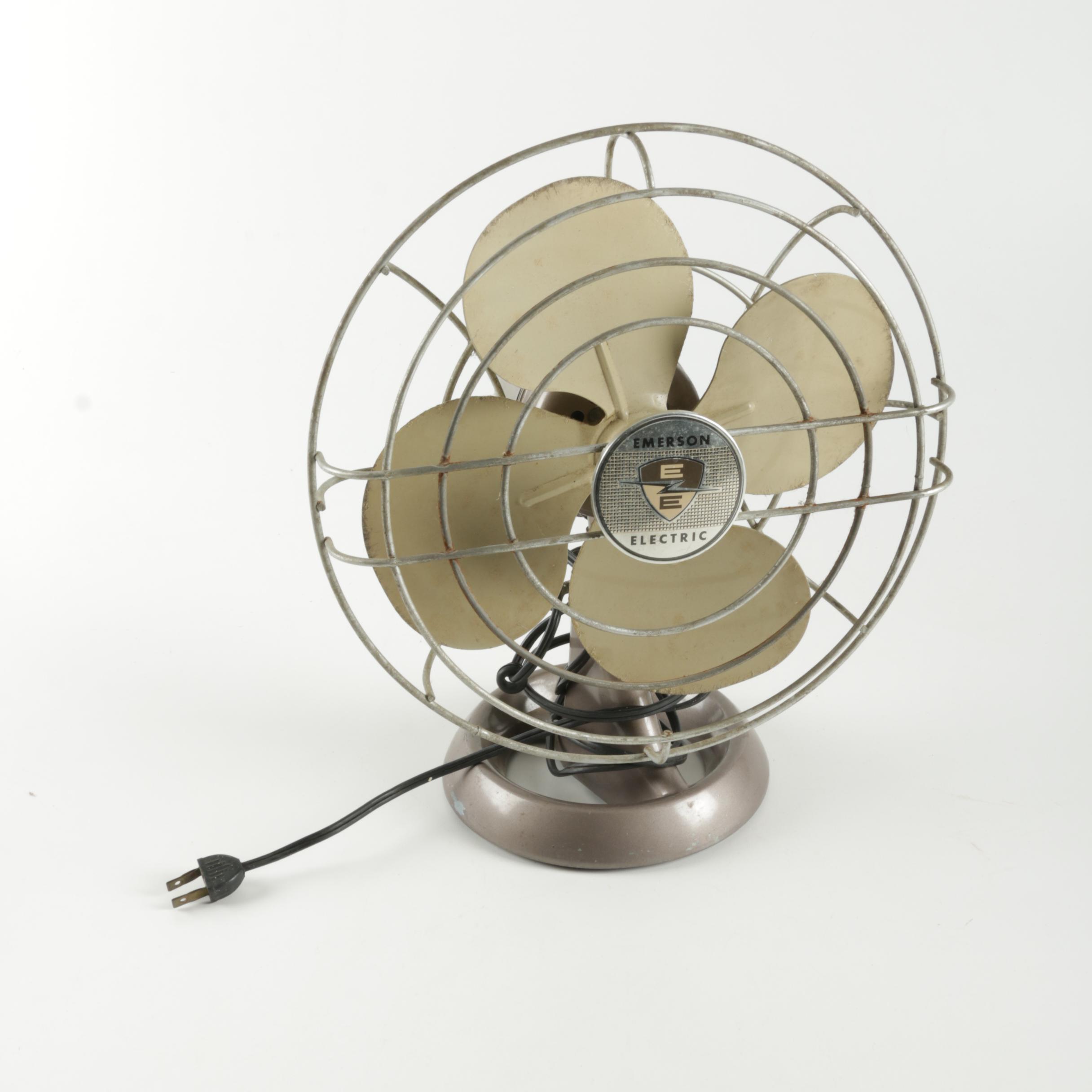 Emerson Electric Four Bladed Desk Fan