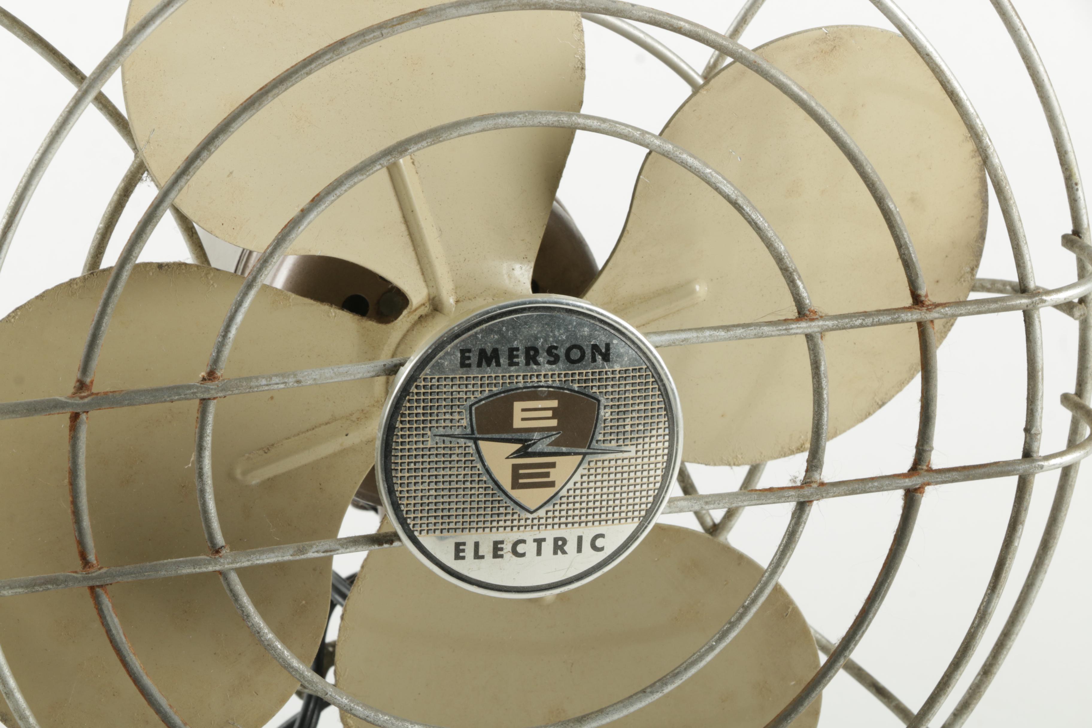 Emerson Electric Four Bladed Desk Fan