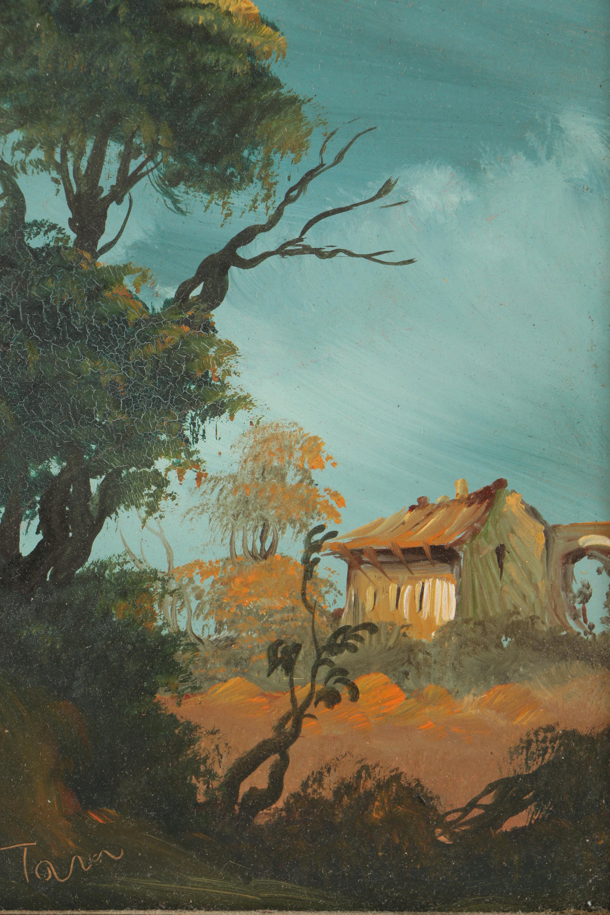 Oil Painting of Cottage