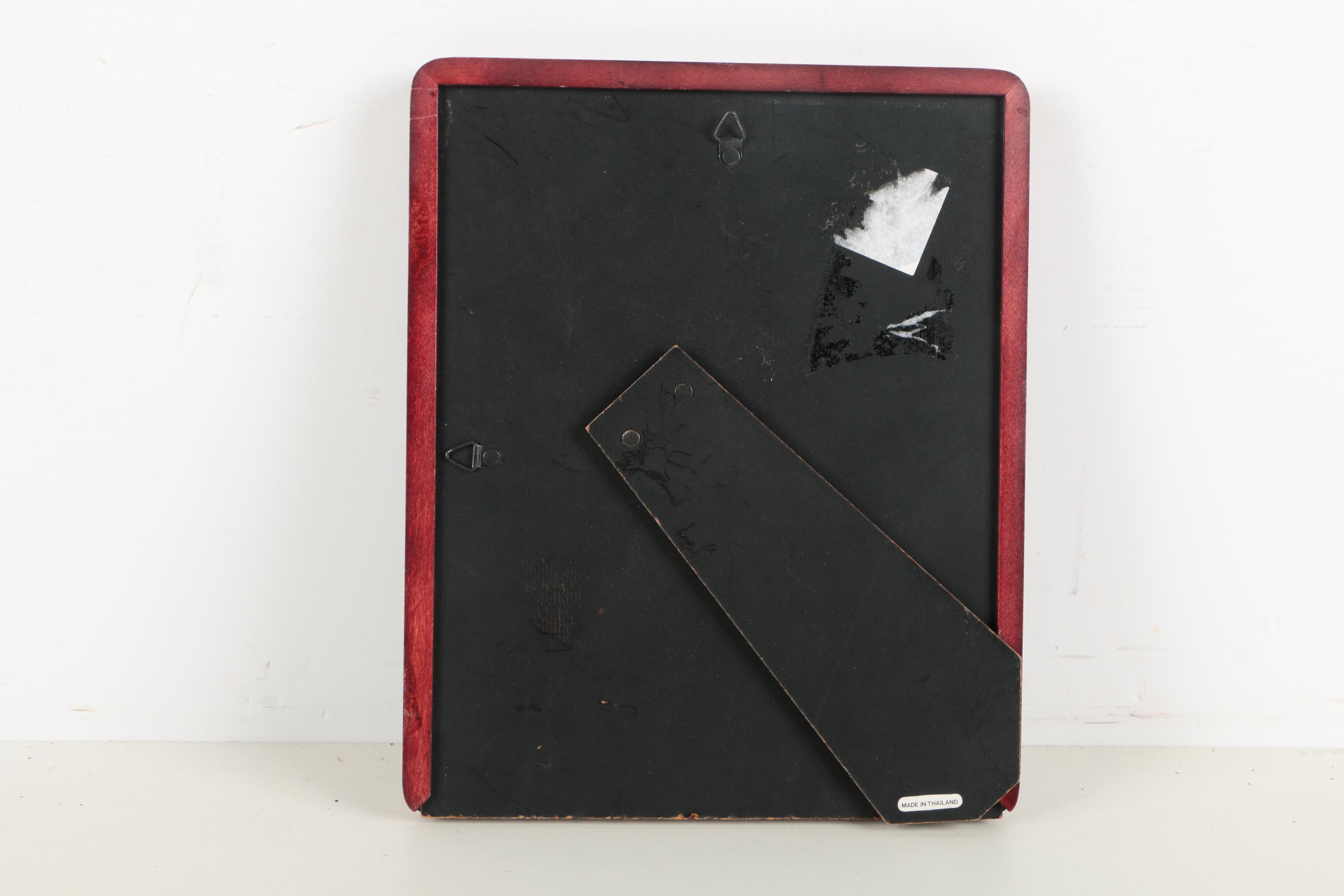 Jace Watercolor Painting of Snow-Covered Trees