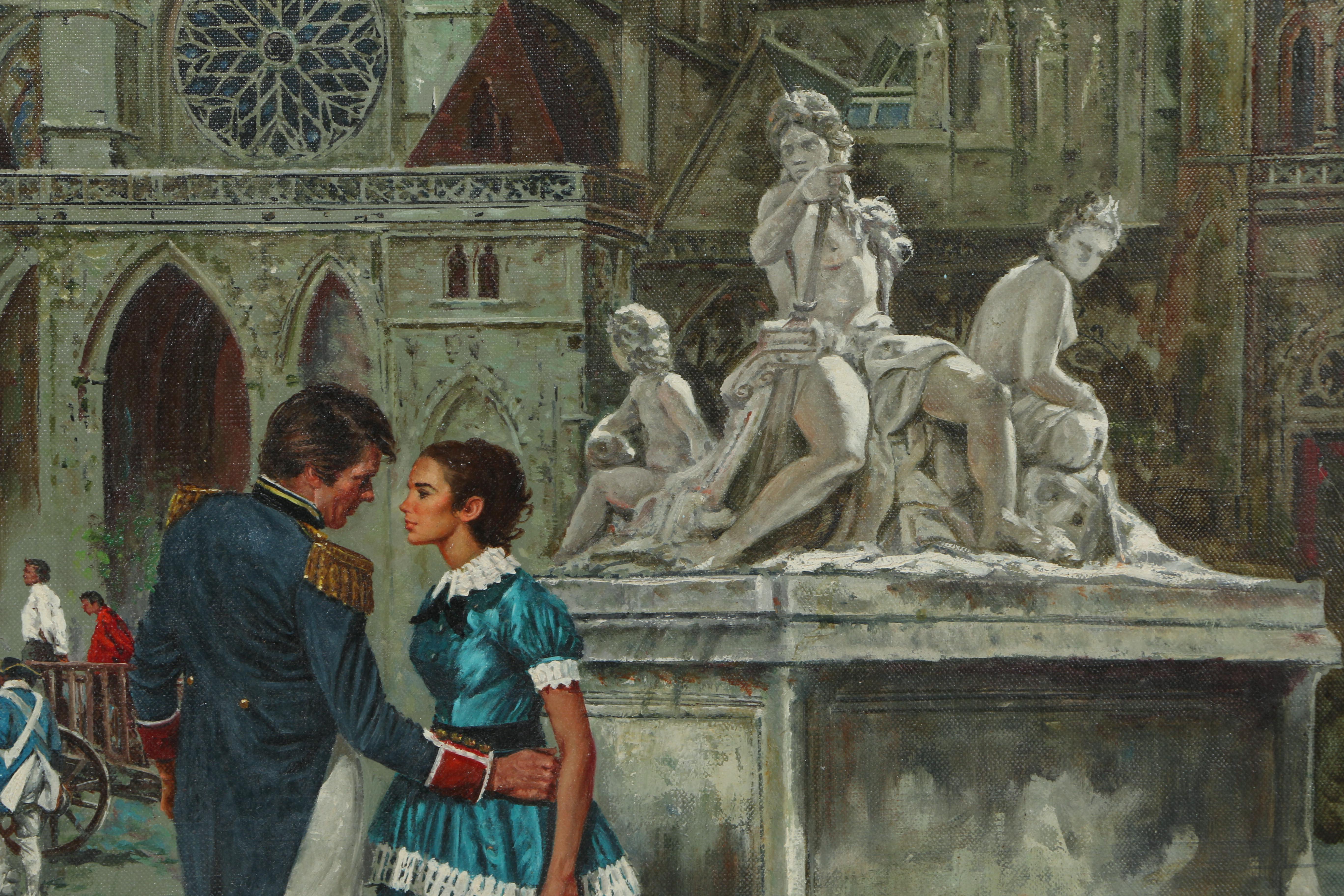 Lou Marchetti Painted Cover Illustration for "Farewell the Tranquil Mind"