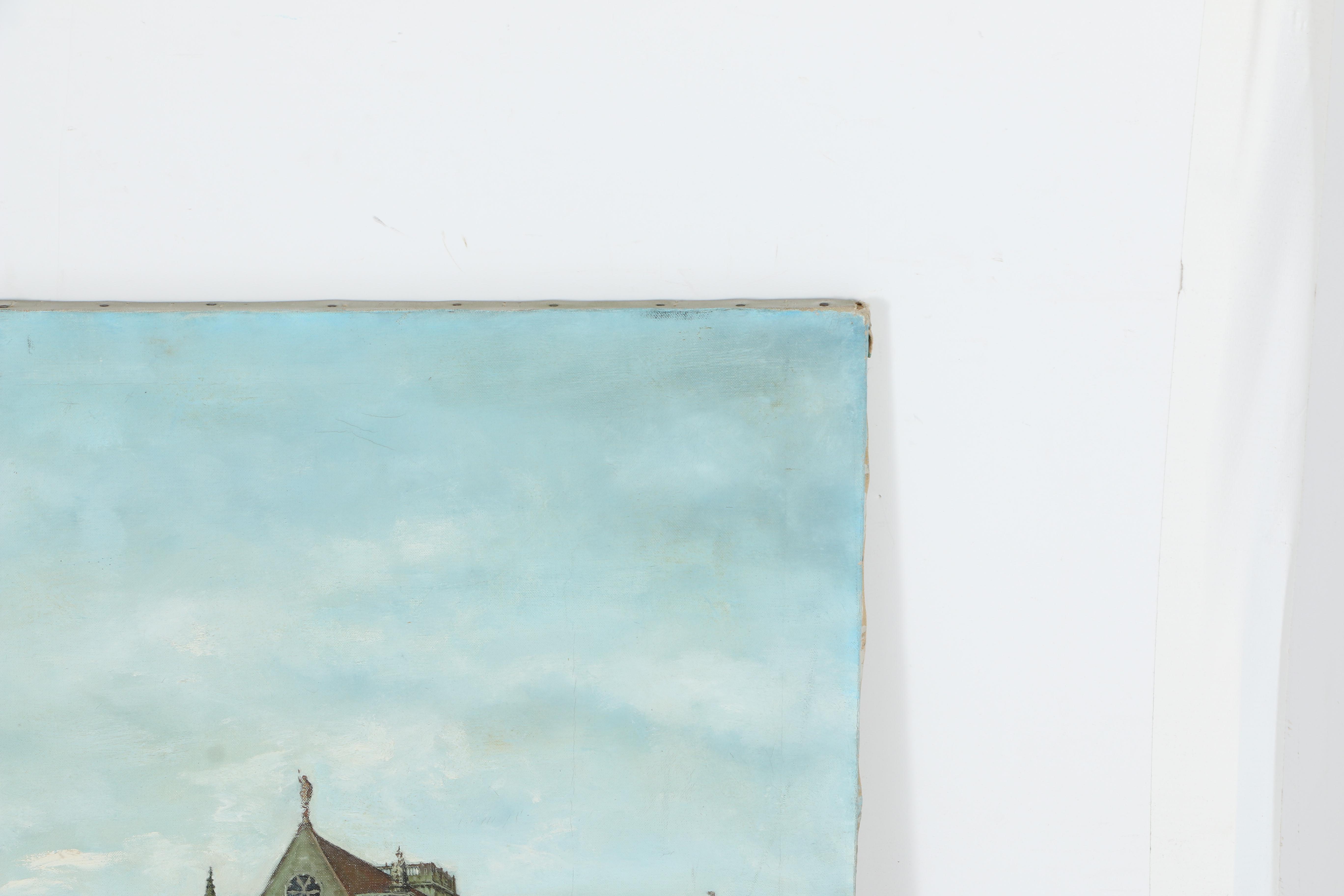 Lou Marchetti Painted Cover Illustration for "Farewell the Tranquil Mind"