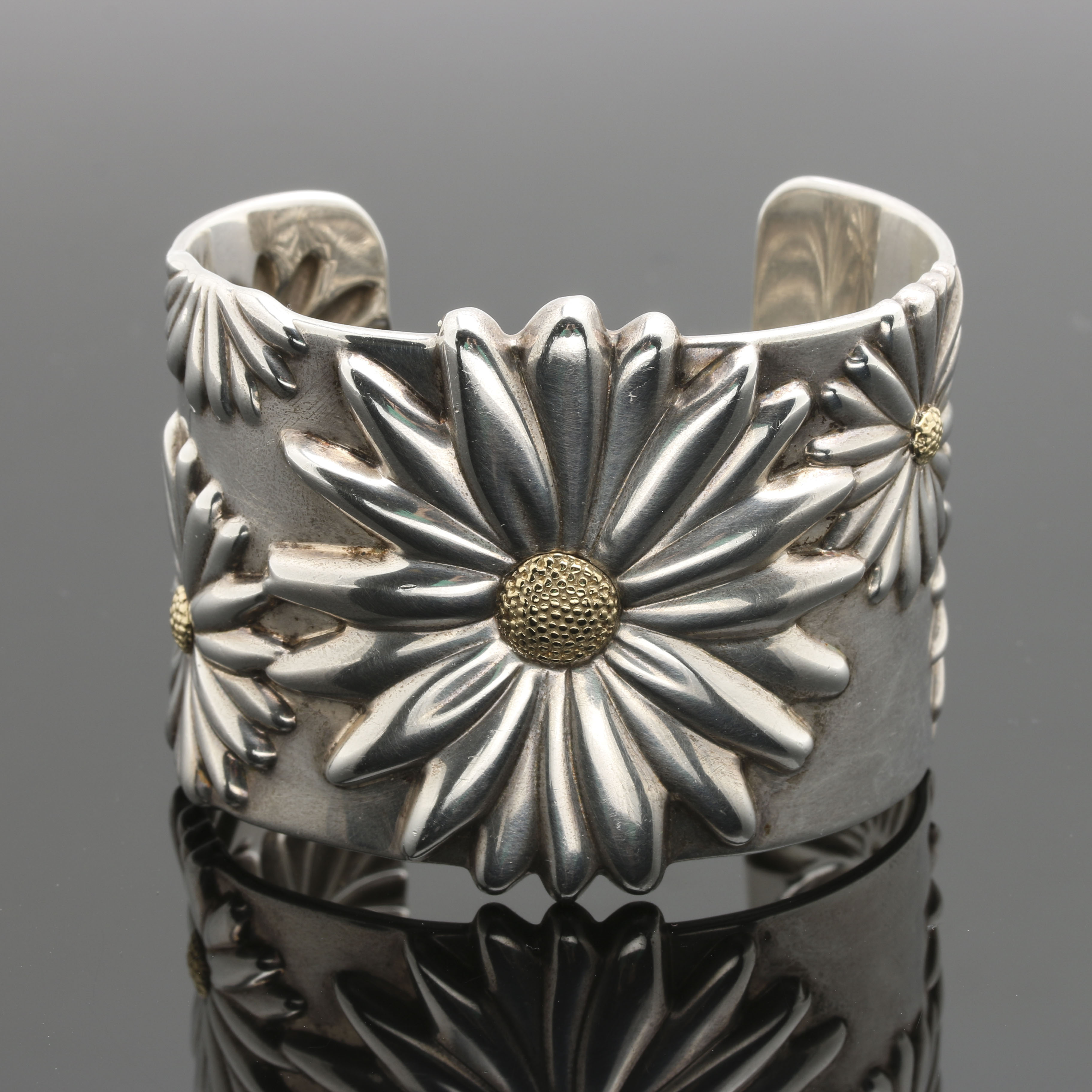 Tiffany daisy cuff bracelet hot sale
