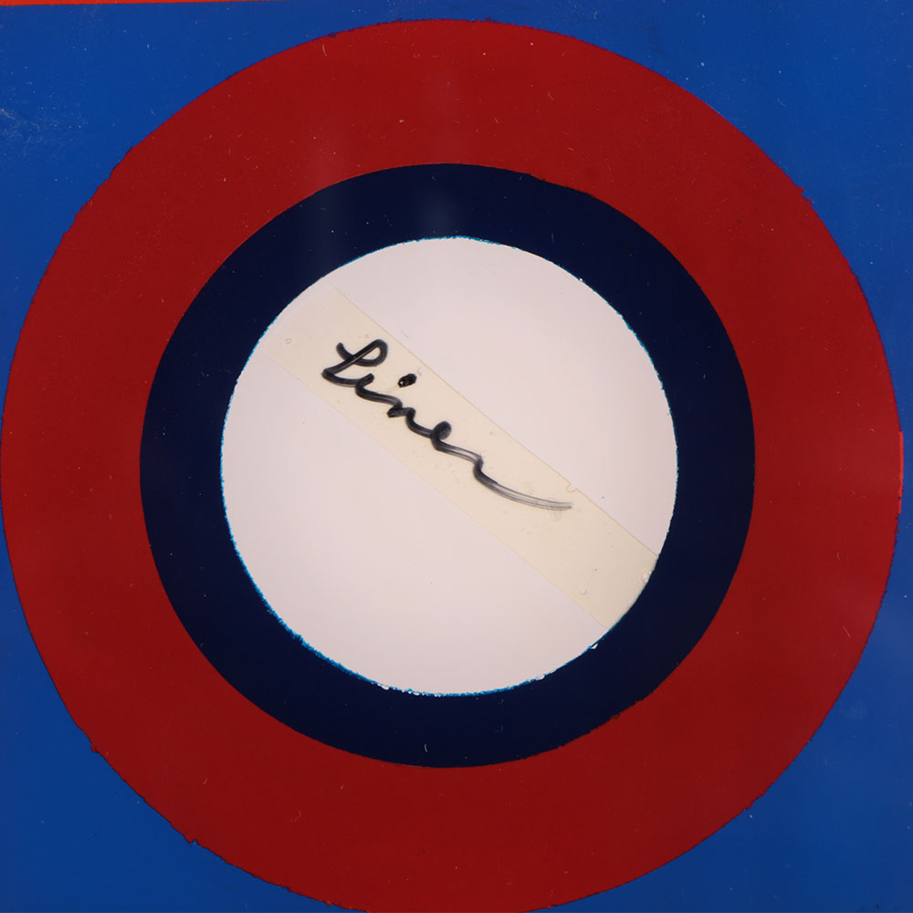 Evelyn L. Liner Reverse Lucite Painting "Kodak Moment"