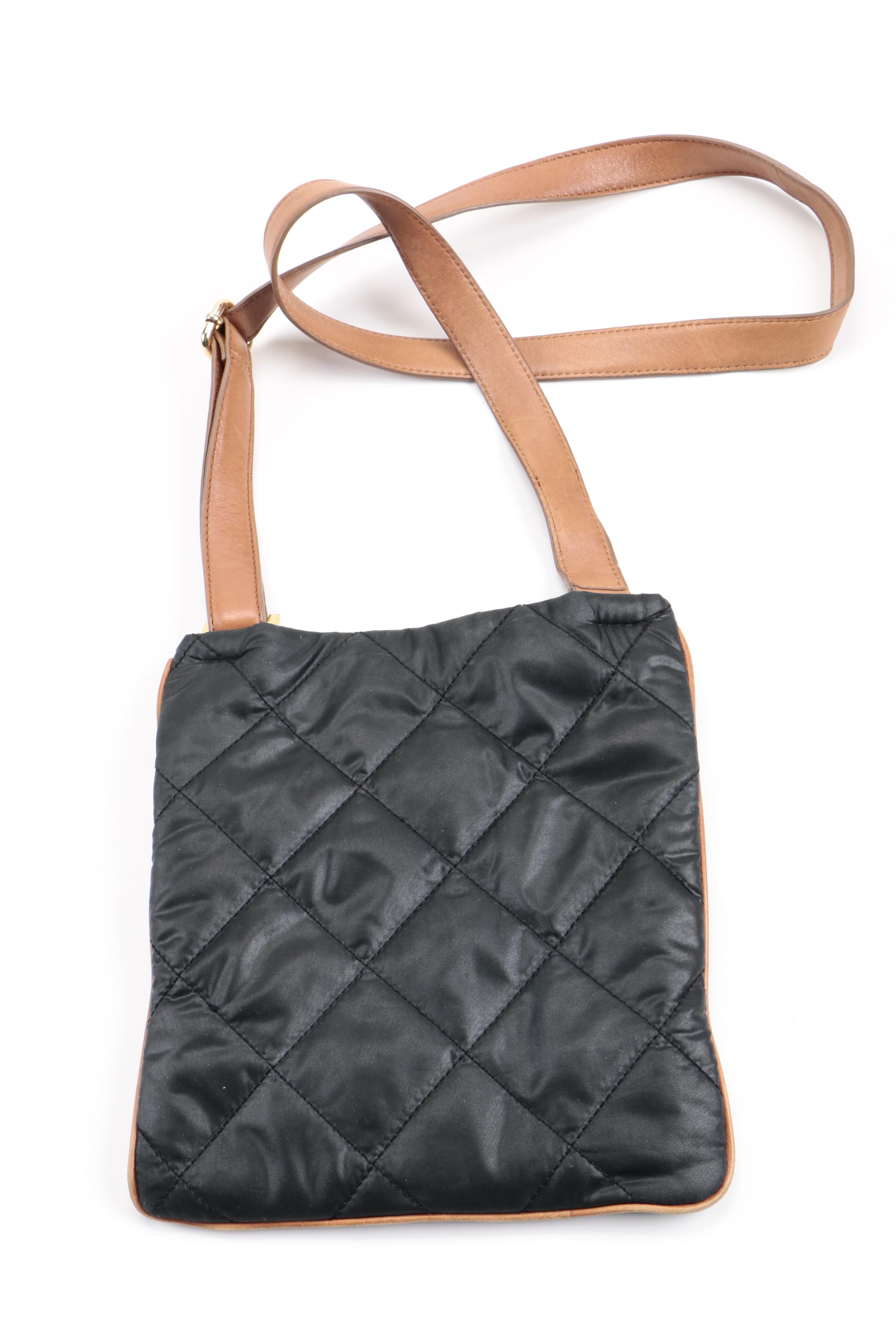 Tory Burch Quilted Black Crossbody Bag