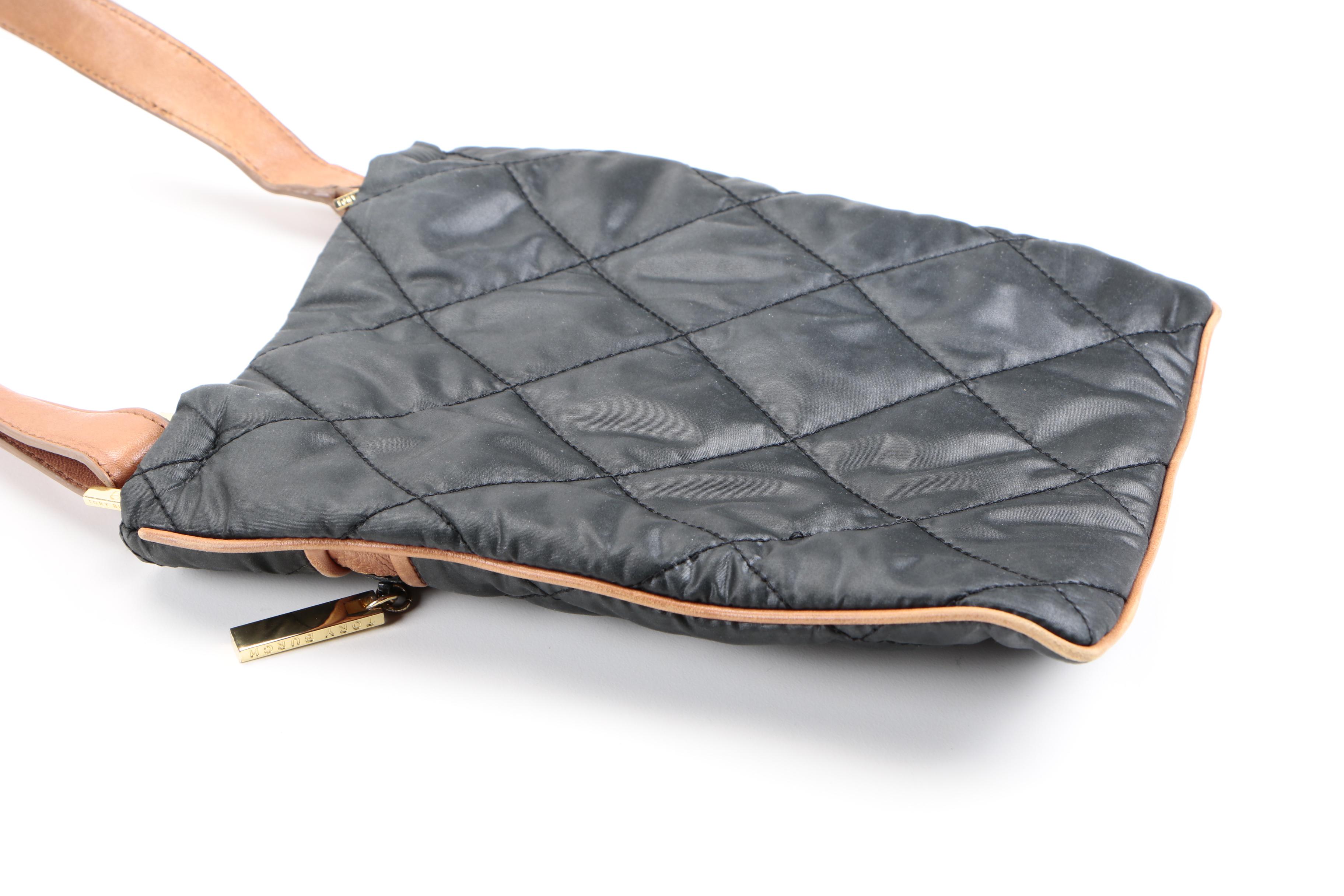 Tory Burch Quilted Black Crossbody Bag