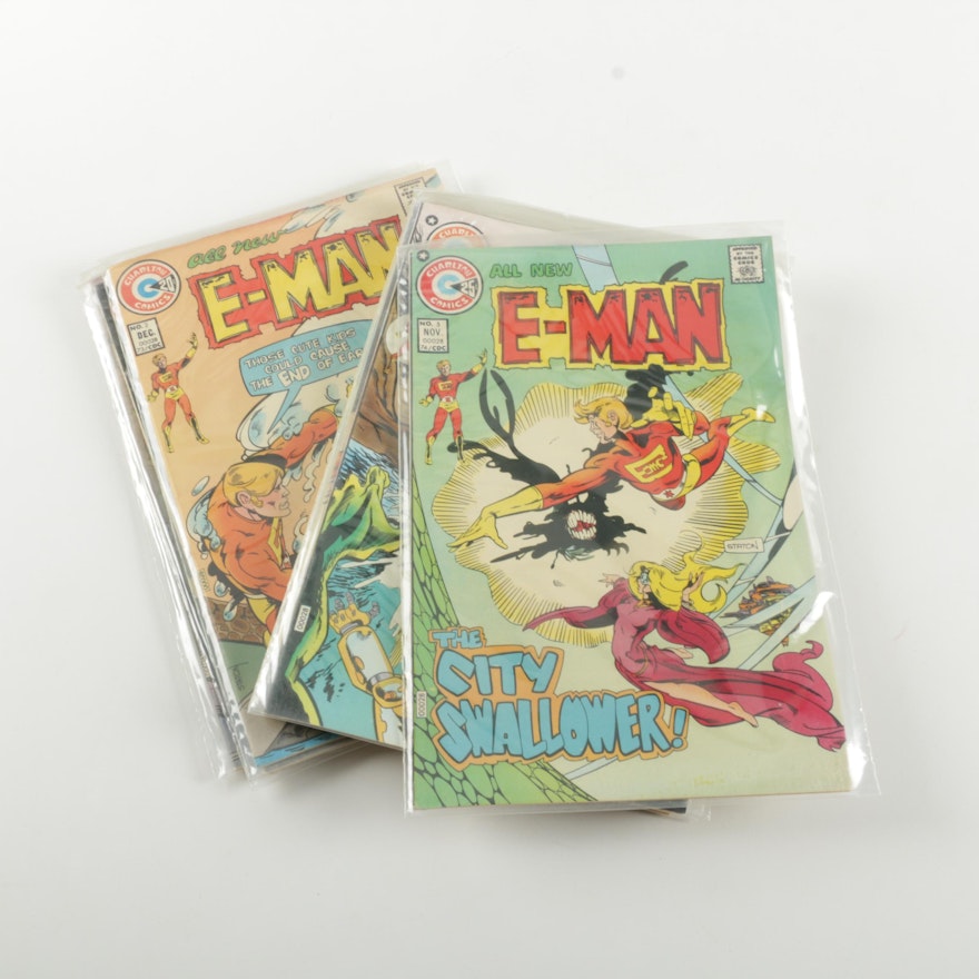 "E-Man" Bronze Age Comic Books