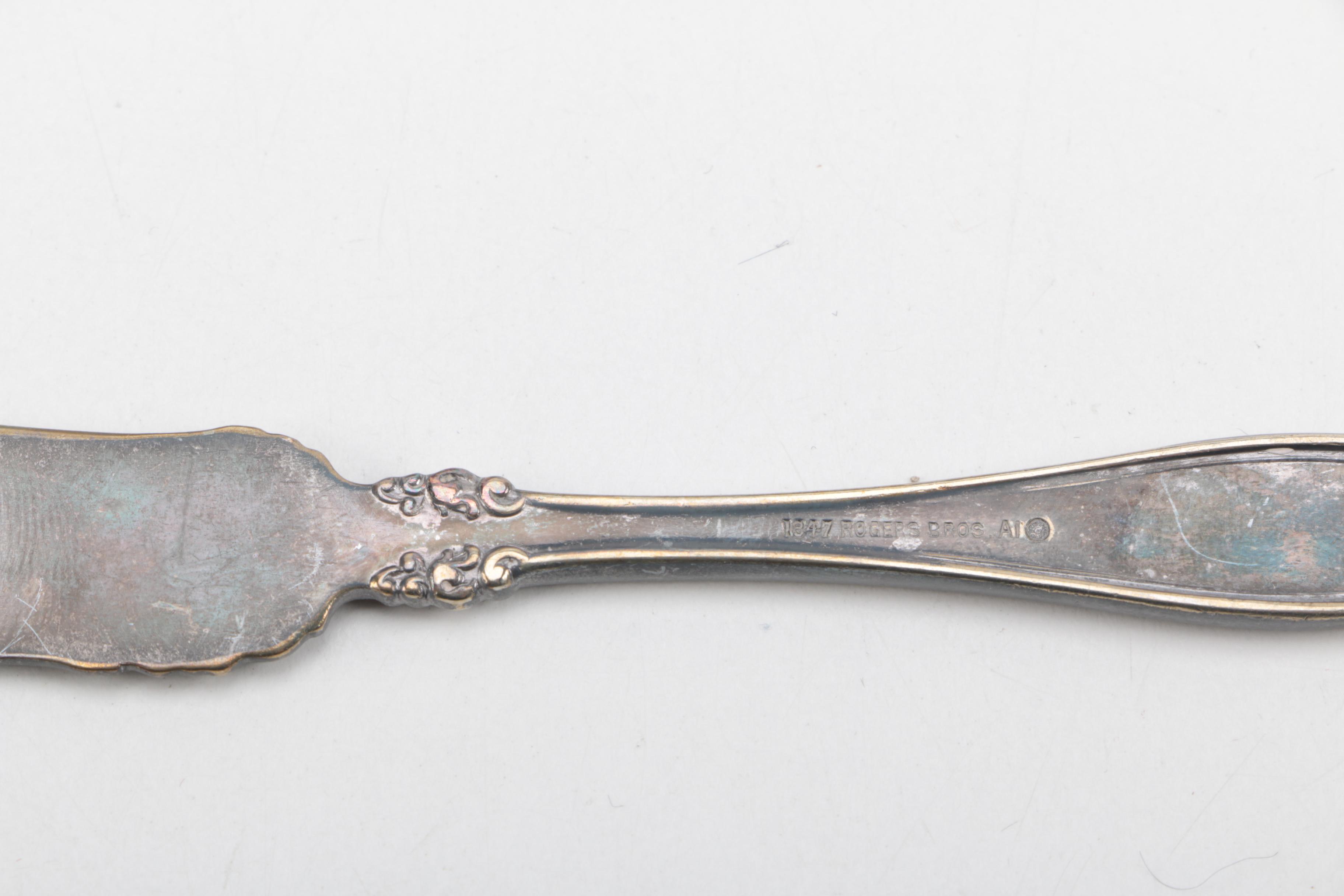 Van Bergh Silver Plate Co and Assorted American Silver Plate Serveware