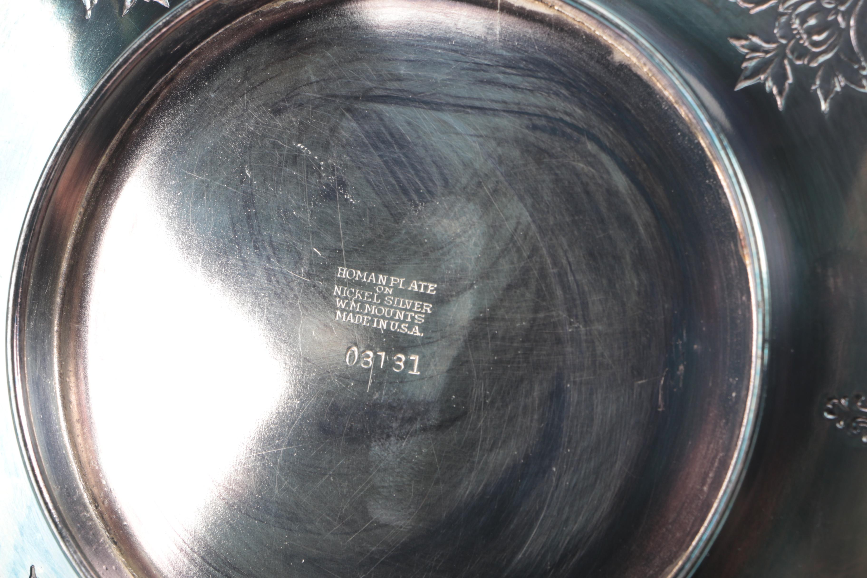 Van Bergh Silver Plate Co and Assorted American Silver Plate Serveware