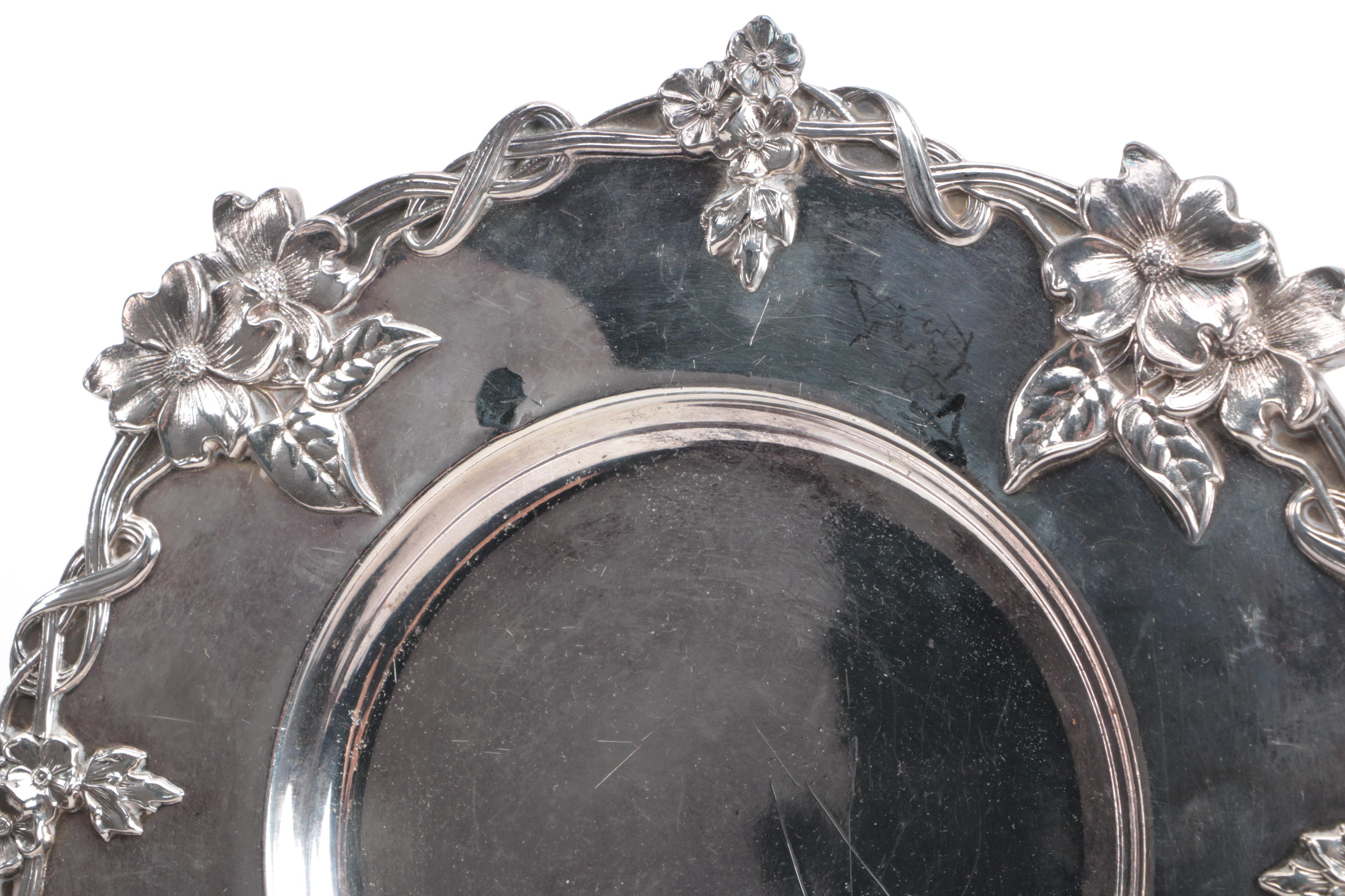 Van Bergh Silver Plate Co and Assorted American Silver Plate Serveware