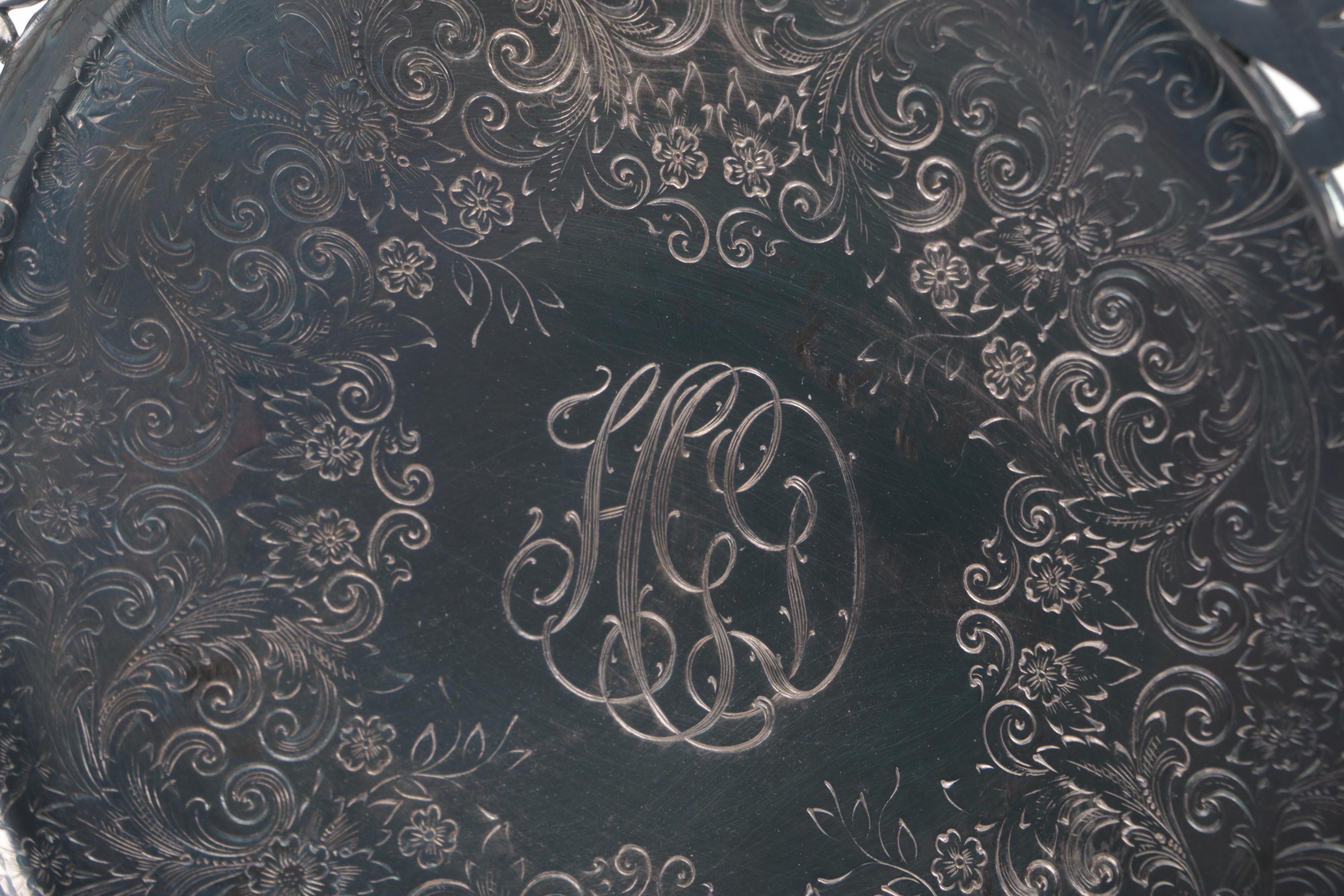 Van Bergh Silver Plate Co and Assorted American Silver Plate Serveware